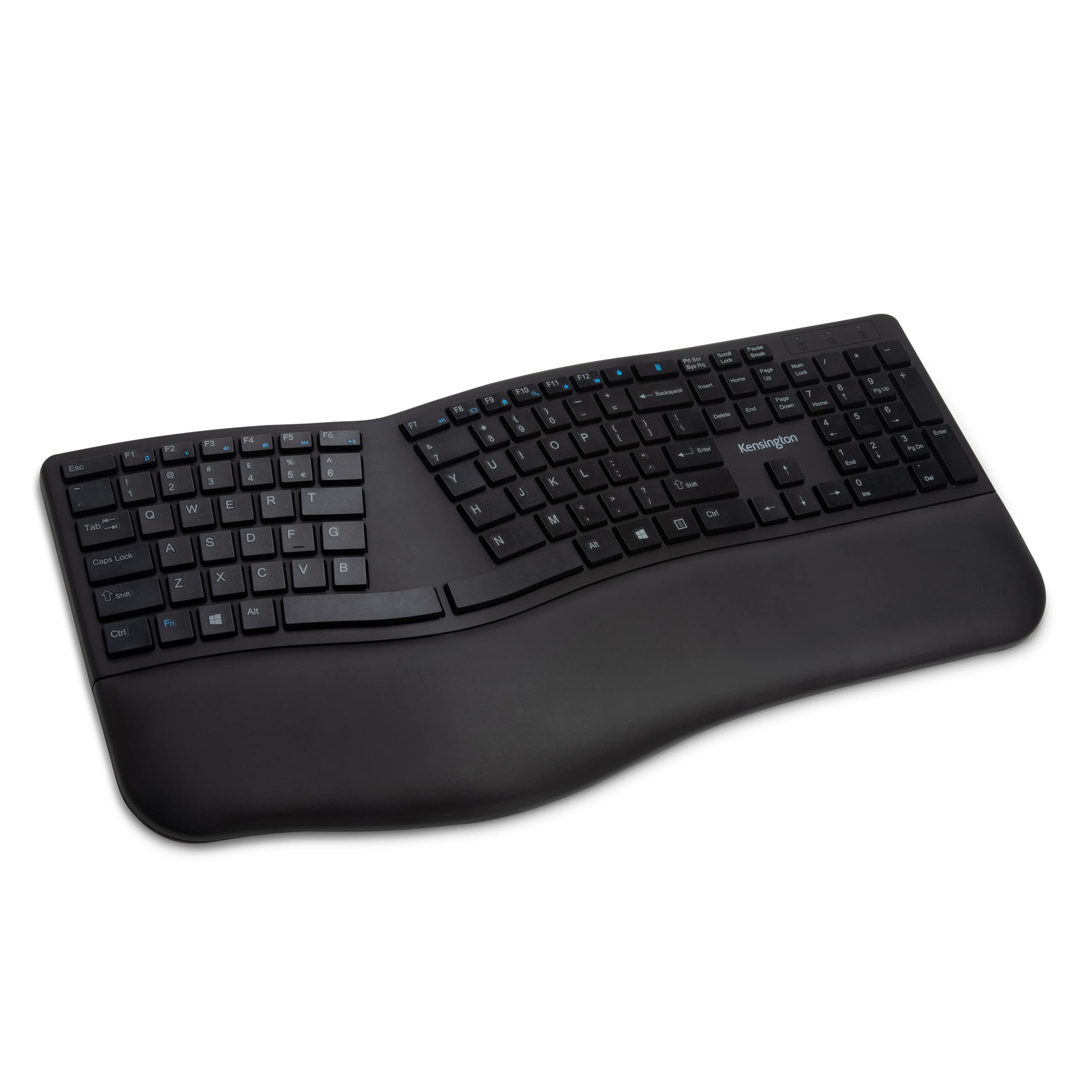 Kensington Pro Fit Ergonomic Wireless Keyboard   Black (K75401Us)
