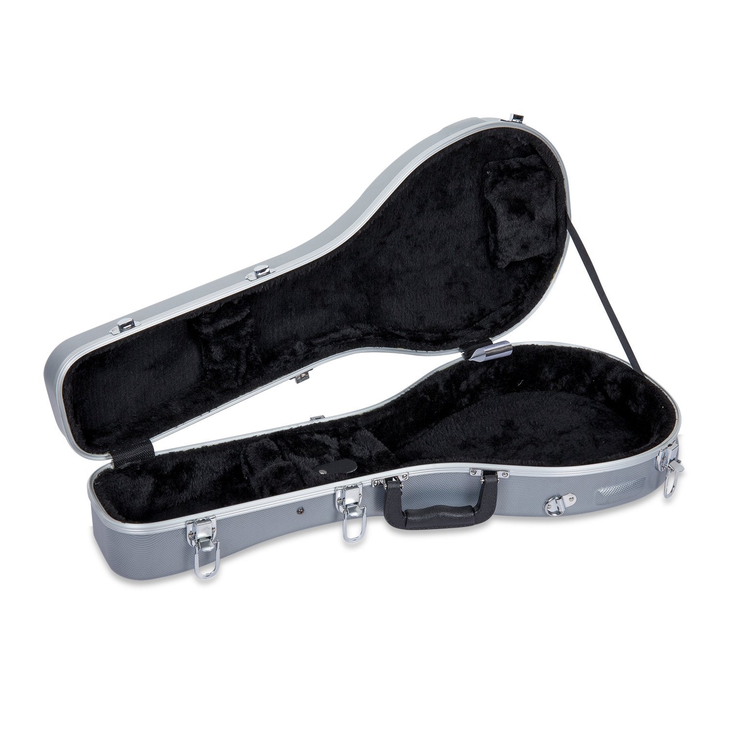 Crossrock, Abs Molded Style Mandolin Hard Shell Case, Sliver (Cra861Masl)