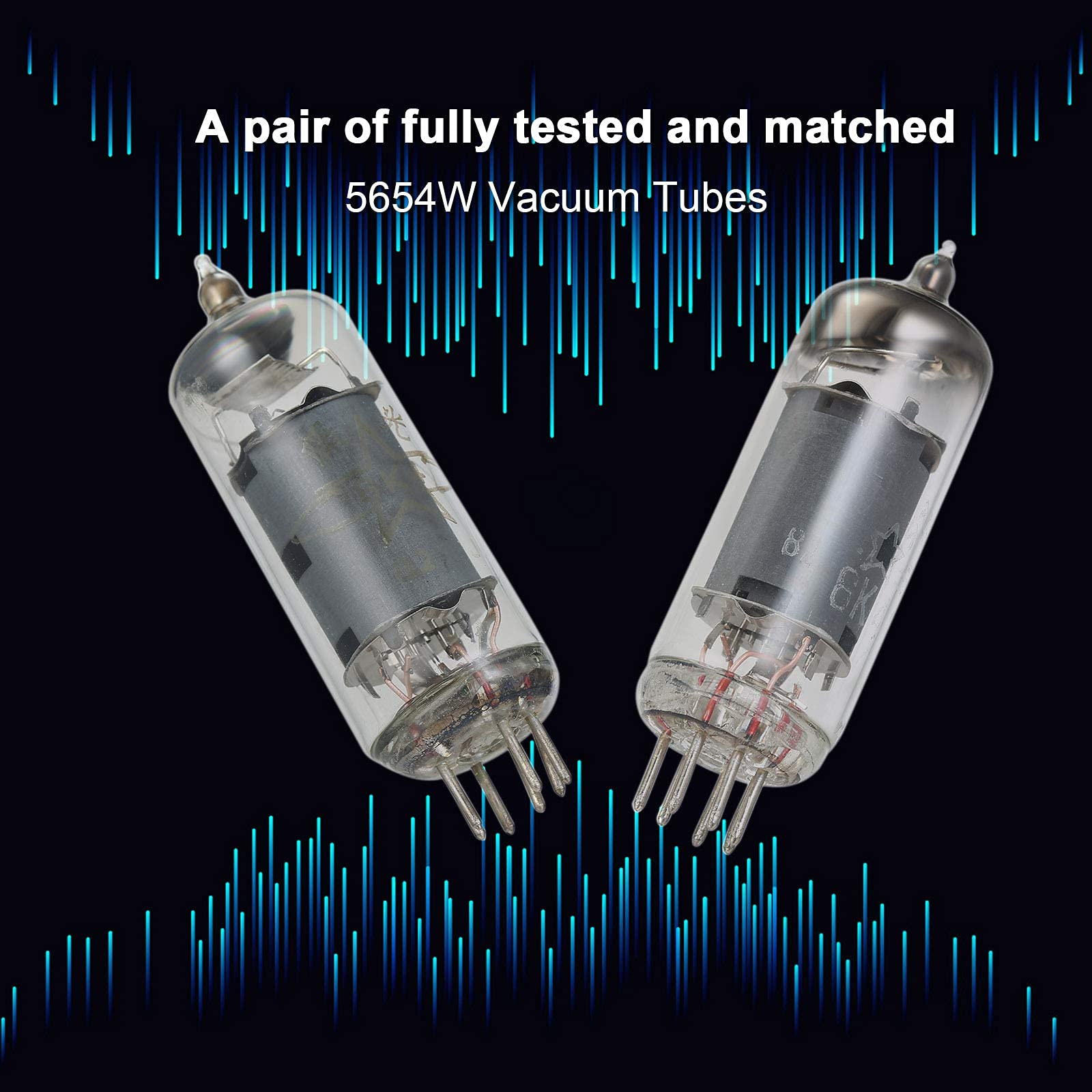 Docooler 6K4 Preamp Vacuum Tube, For 6Ak5/6Ak5W/6Zh1P/6J1/6J1P/Ef95 Pairing Tube, Amplifier Diy Preamp Vacuum Tube,2Pcs