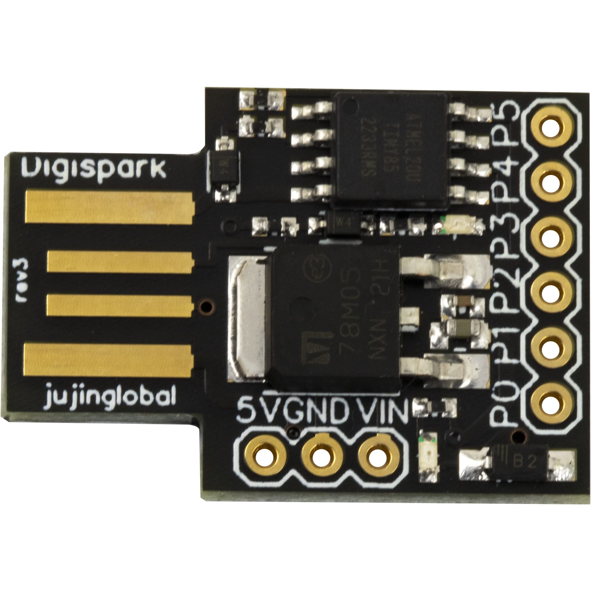 Attiny85 20Su Usb Development Board For Attiny85 Digispark Kickstarter For Arduino Ide (Pack Of 6Pcs)