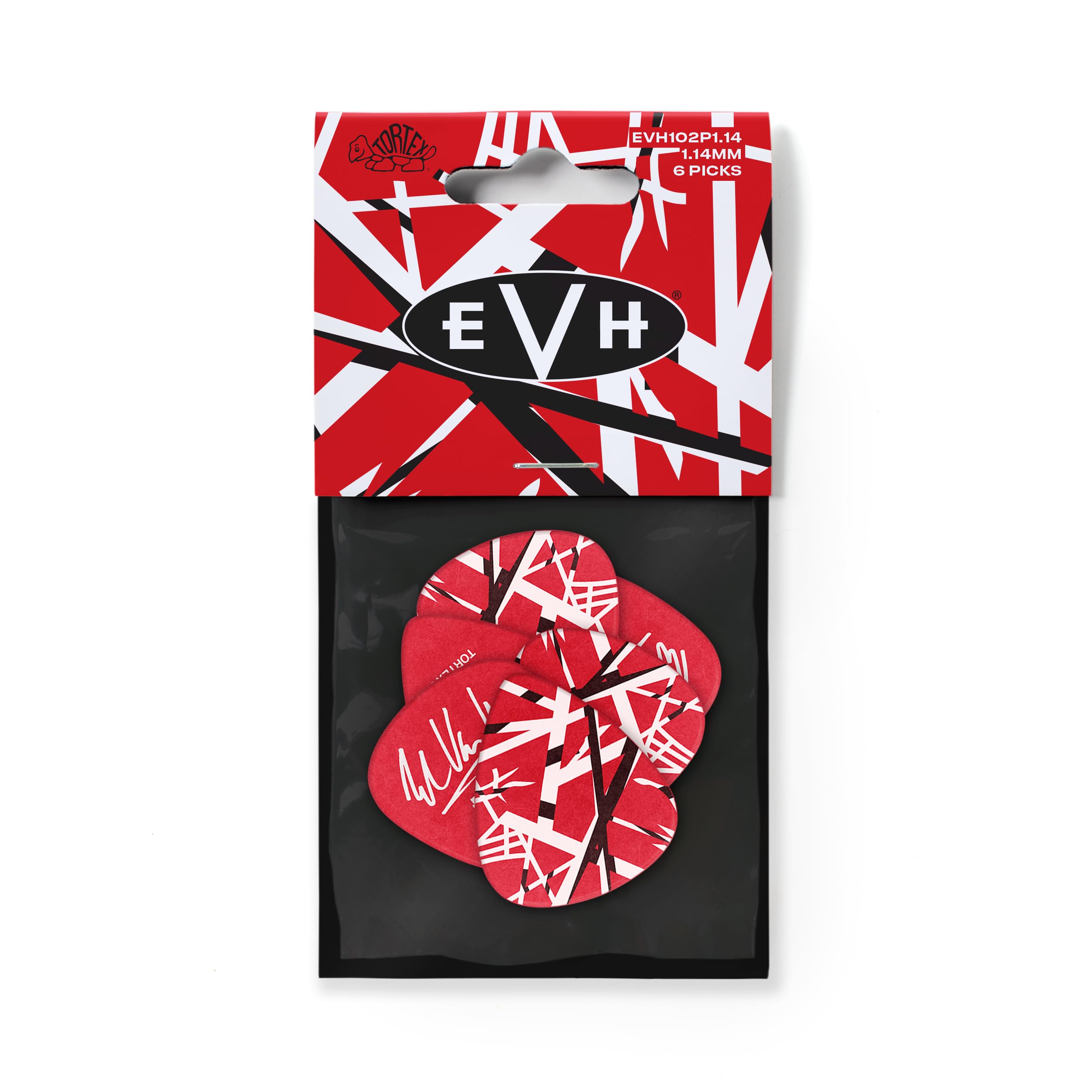 Jim Dunlop Evh Tortex Frankenstein Picks 1.14Mm   6 Pack