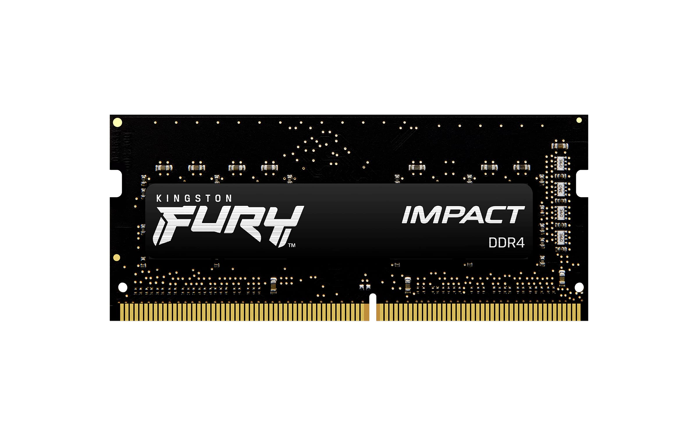 Kingston Fury Impact 16Gb 3200Mt/S Ddr4 Cl20 Laptop Memory Single Module | Intel Xmp | Amd Ryzen | Plug N Play | Low Power Consu