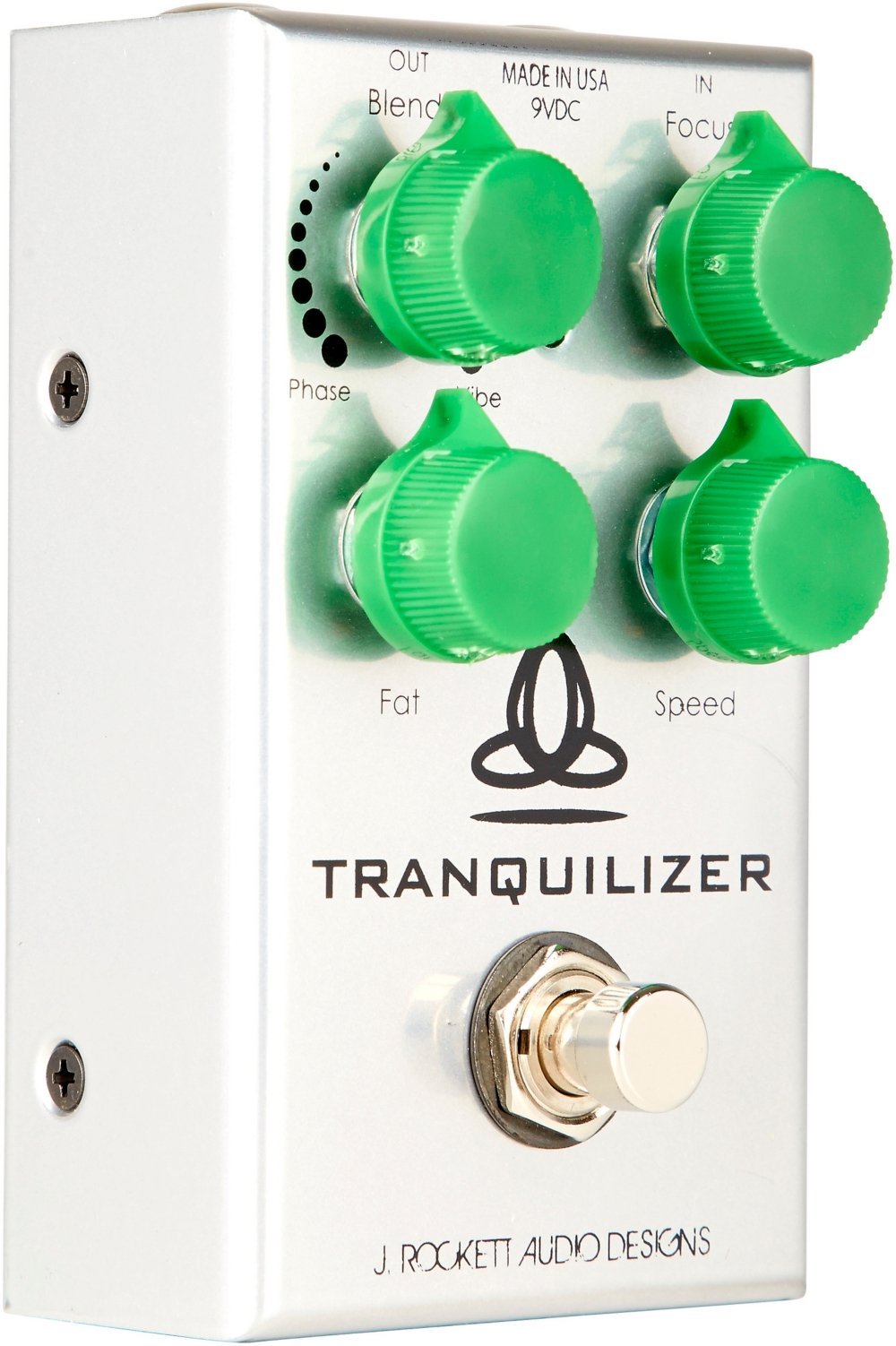 J. Rockett Audio Designs Tour Series Tranquilizer Vibe And Phase Guitar Effects Pedal