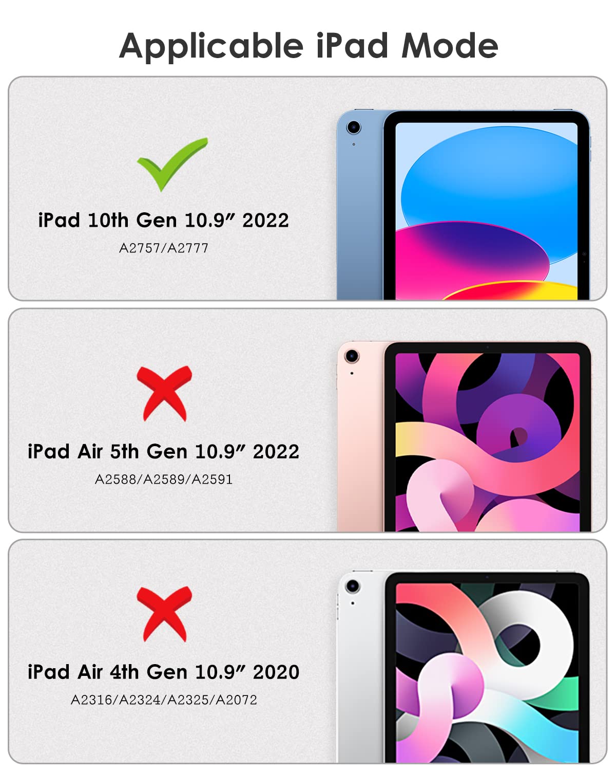 Vikesi For Ipad 10Th Generation Kickstand Protective Case 2022,Ipad 10.9 Inch Shockproof Cover With Matte Frosted Back   Rose Go