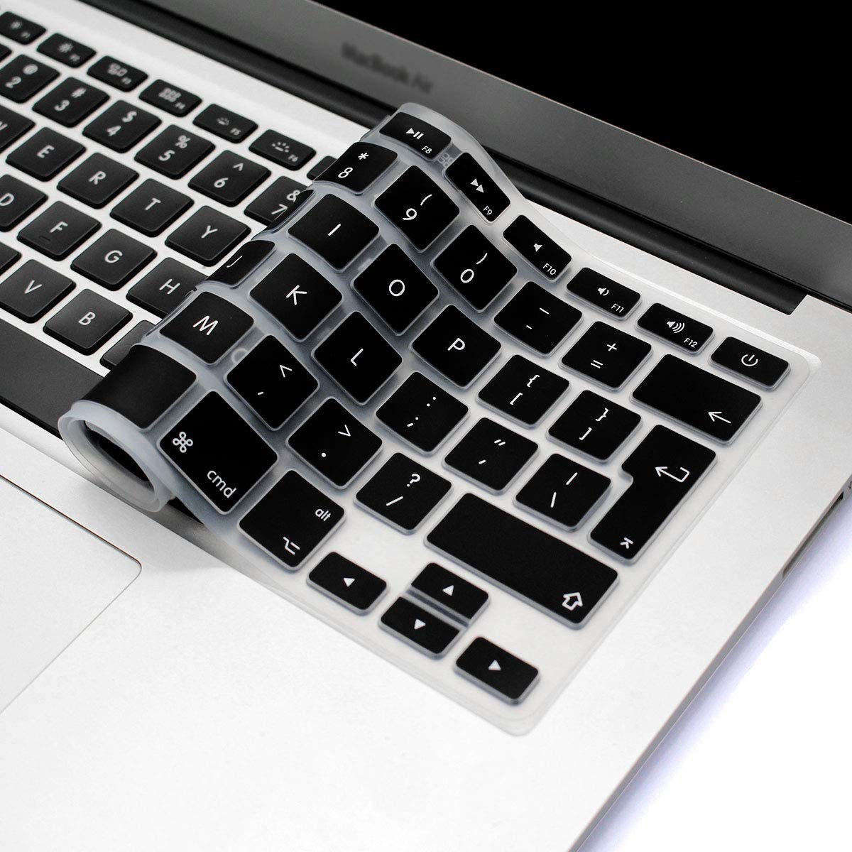 Hrh English Silicone Keyboard Cover Skin For Macbook Air 13,For Macbook Pro 13/15/17 (With Or W/Out Retina Display,2015 Or Older