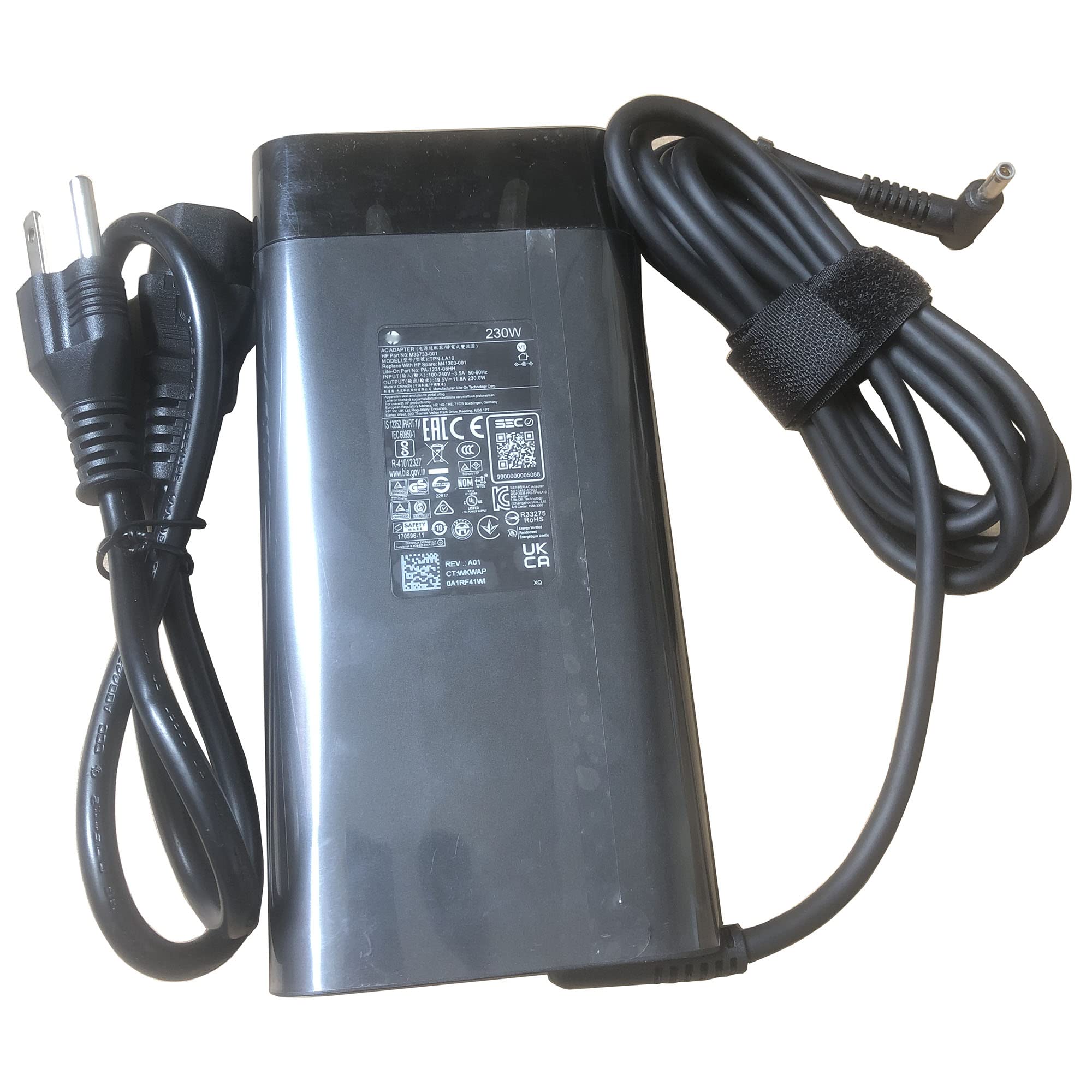 230W Genuine Small 4.5Mm Tip Charger For Hp Omen 15 16 17 Gaming Laptop M41303 001 Tpn La10 Power Supply Adapter Cord