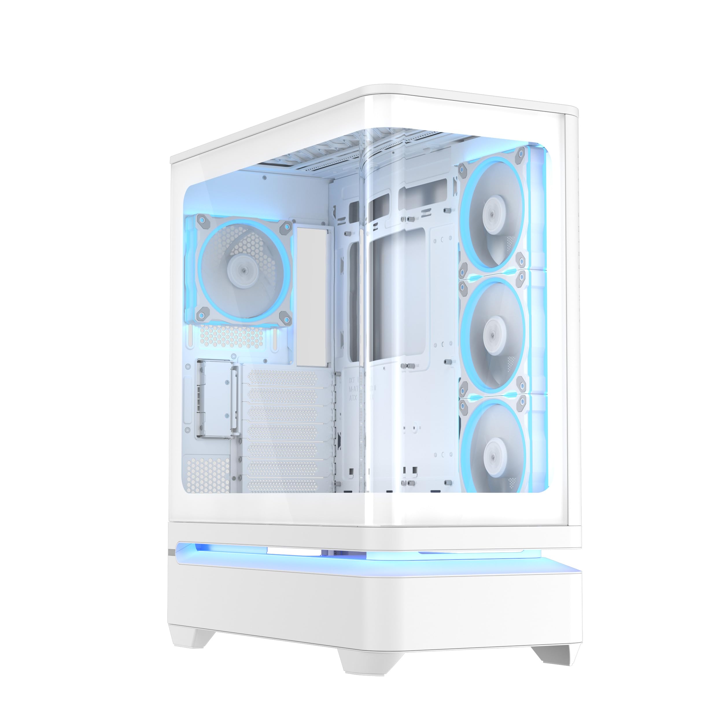 Asus CS PRIME AP304 TG ARGB WHITE ATX PC Gaming TG 4xARGB Fans White Retail