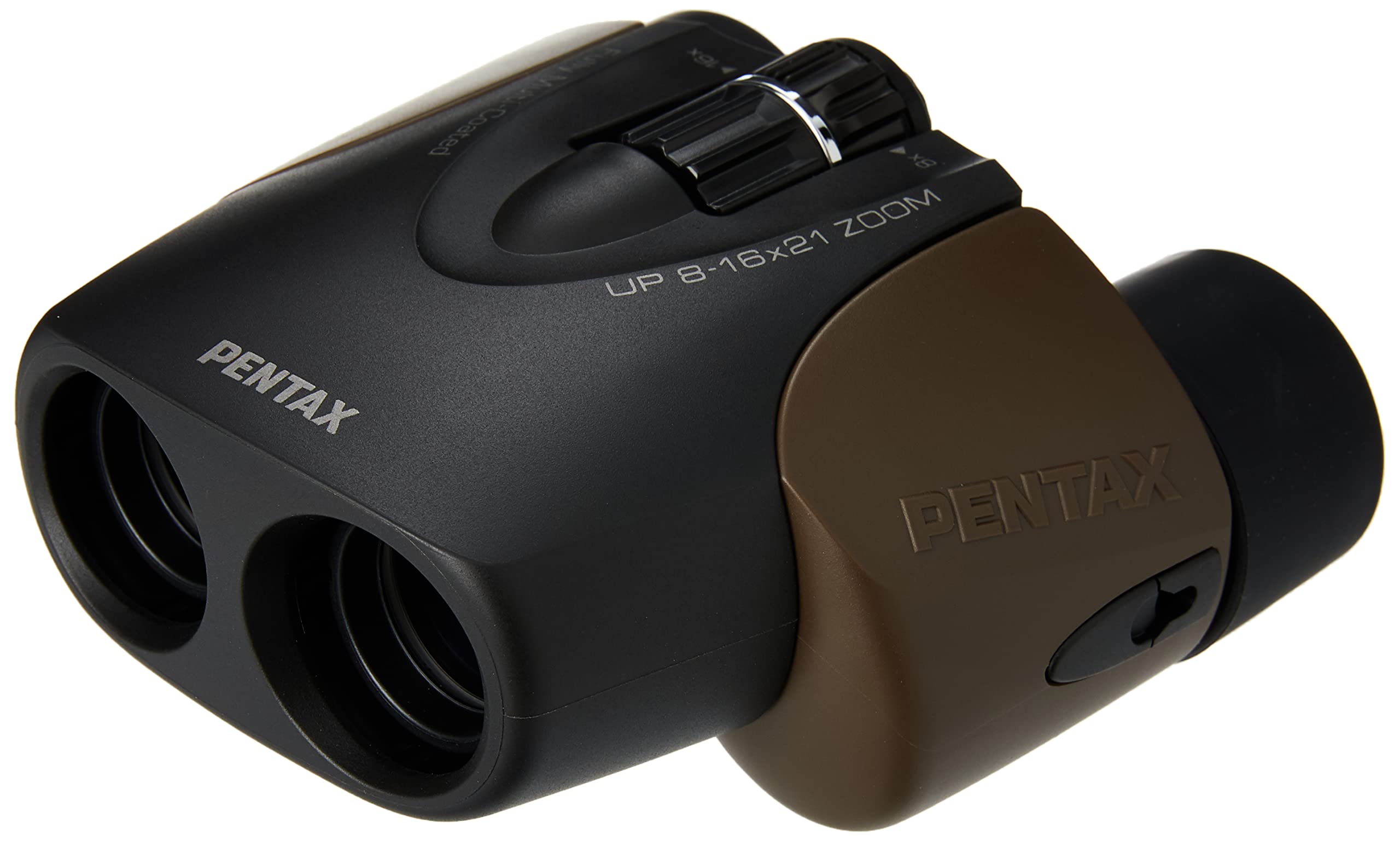 Pentax Up 8 16X21 Brown Binoculars (Brown) Fully Multi Coating Zoom Tripod Socket Provide