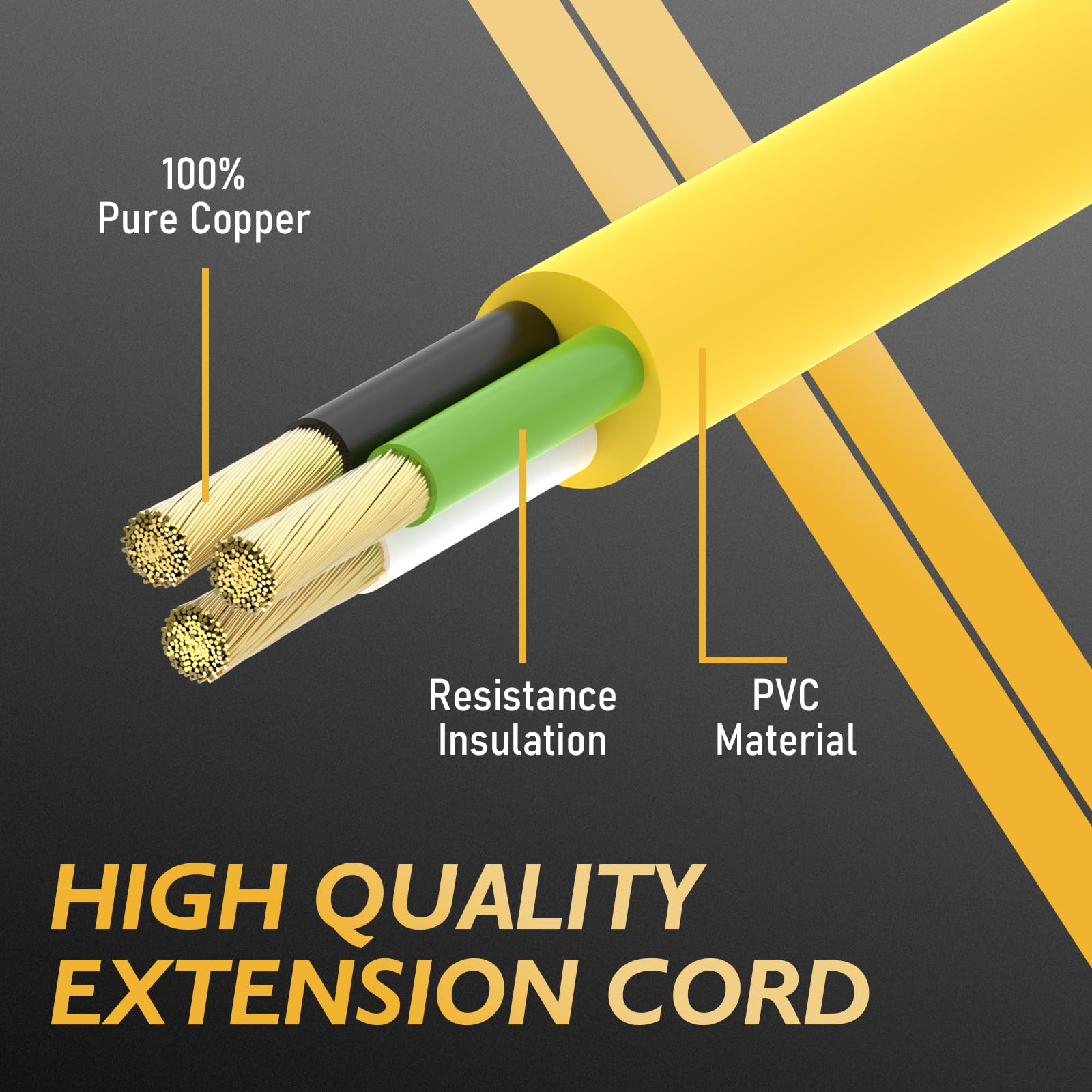 Tooliom 6 50P To 6 50R Welder Extension Cord 40Ft 8Awg Power Extension Cord For Welding Machines With Etl Approved