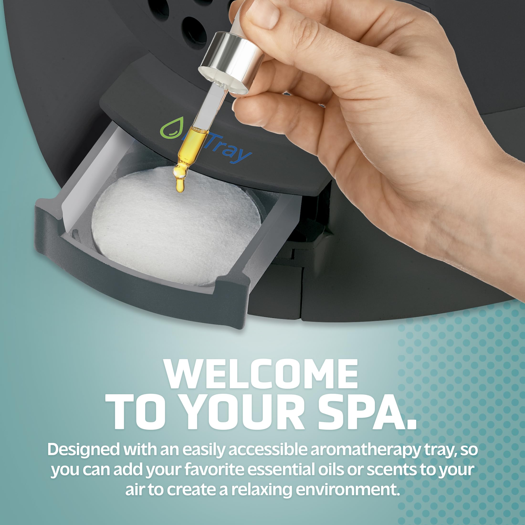 Pure Guardian Ultrasonic Cool Mist Humidifier, 100 Hour Run Time, 1.5 Gallon Tank, 440 Sq. Ft. Coverage, Medium Rooms, Quiet, Fi