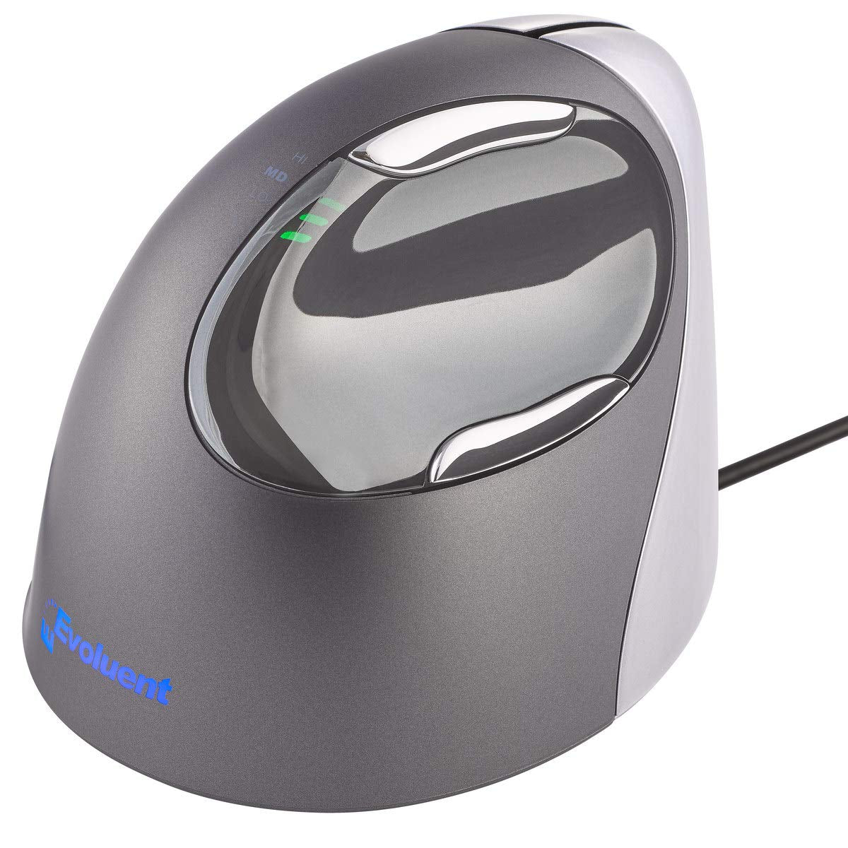 Evoluent Vm4L Verticalmouse 4 Left Hand Ergonomic Mouse With Wired Usb Connection (Regular Size.) The Original Verticalmouse Bra
