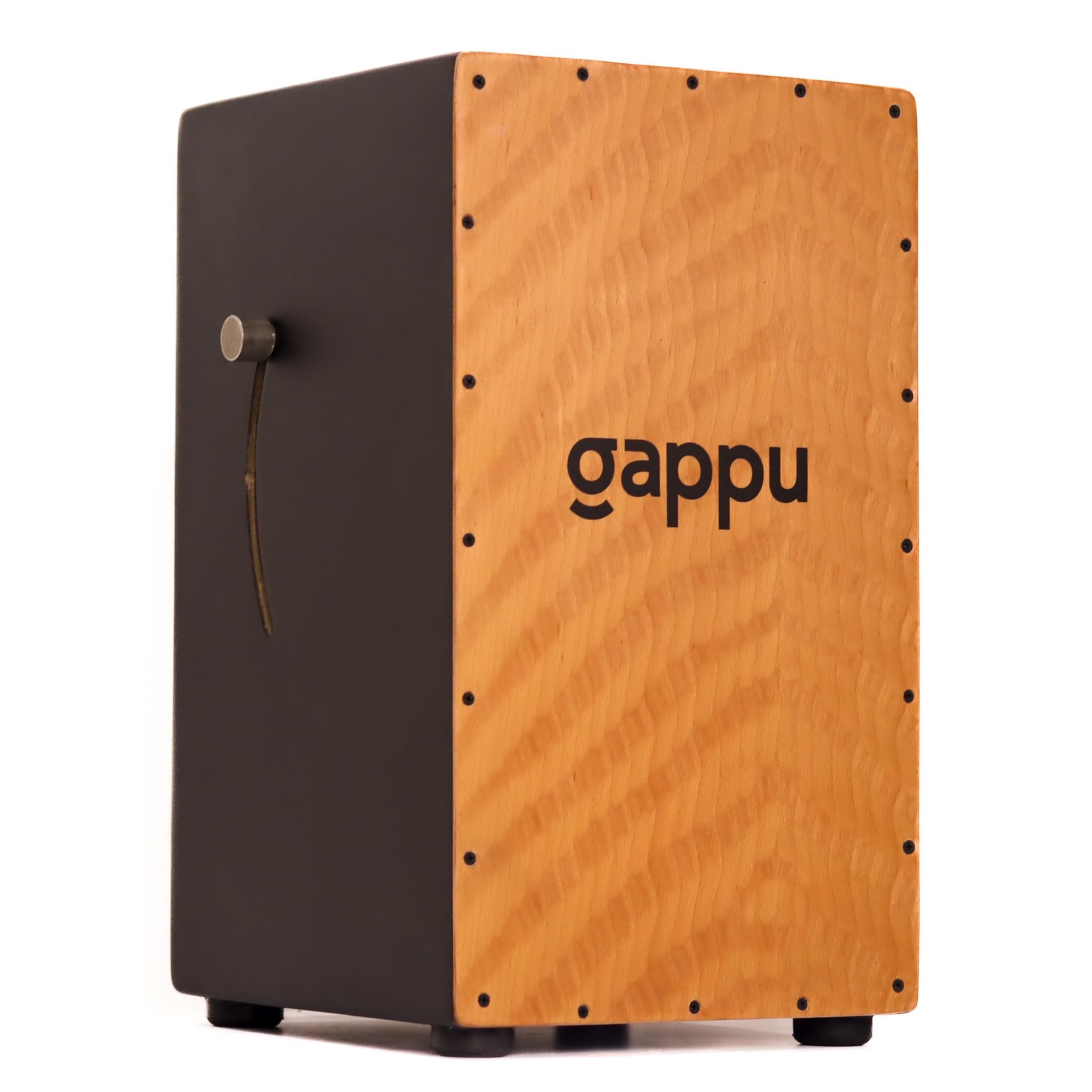Gappu NS 01 Cajon  Birch | Deep Bass & Adjustable Crisp Snare with Music Graded Wood Front Plate  Maple Tapa | Professional Pe