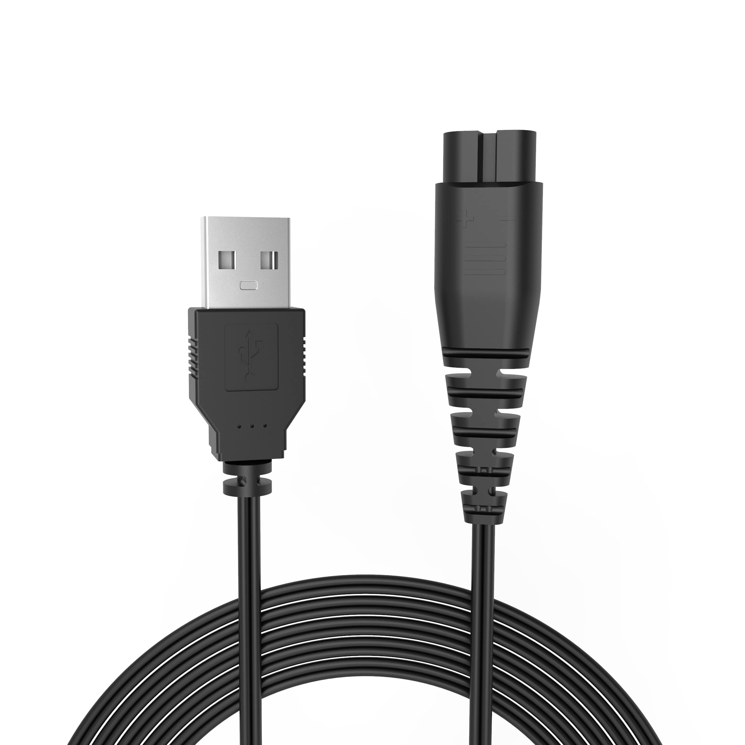 Usb Charger Cable Fit For Hatteker Cordless Hair Trimmer Pro Hair Clippers Beard Trimmer Rfc 588 Rfc 598 Rfc 692 Shaver Razor Re