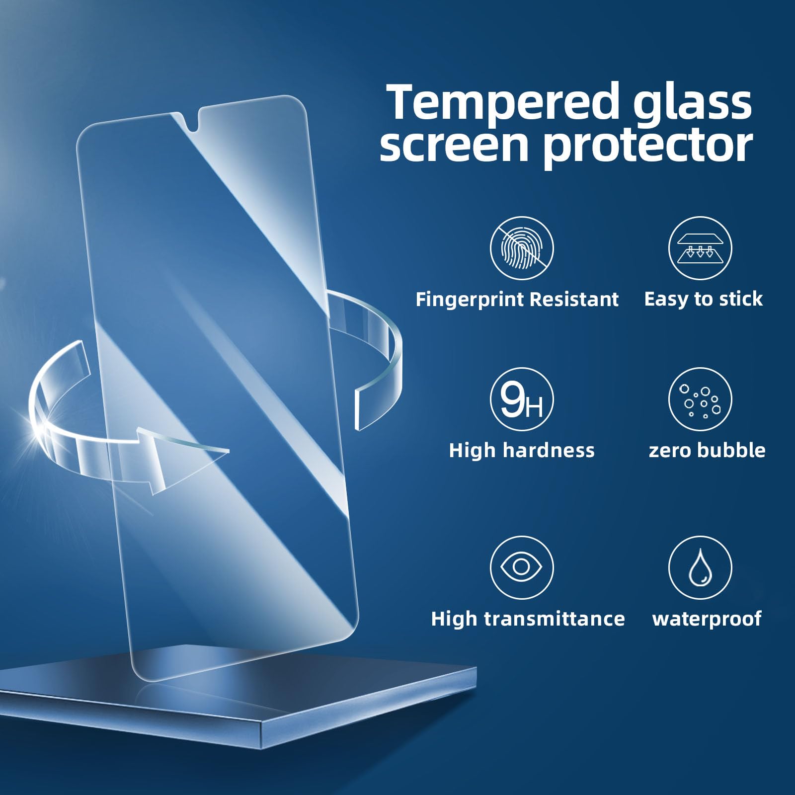 New'C 3 Pack Designed For Samsung Galaxy S24 Ultra?No For S24/S24 Plus? Screen Protector Tempered Glass,Case Friendly Scratch Pr