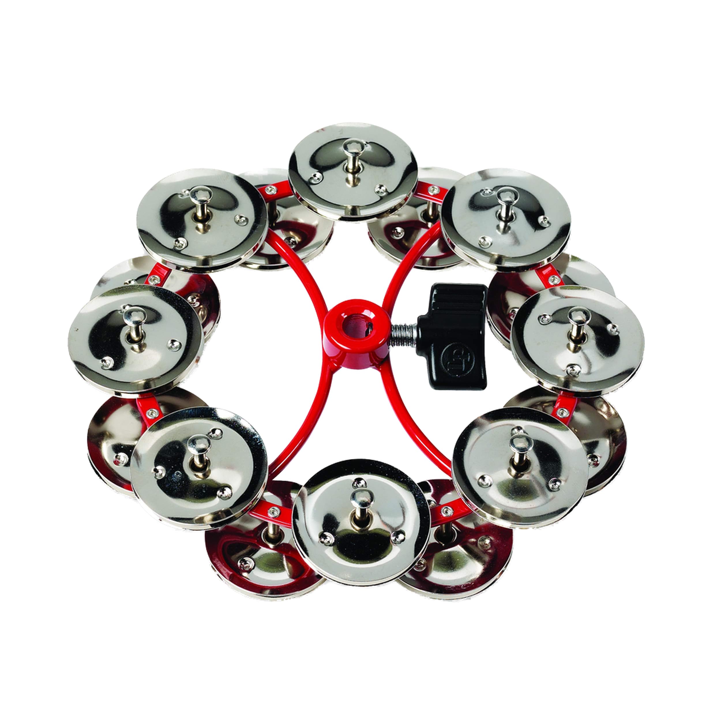 LP Latin Percussion LP Tambourin City HiHat Ring 5, Double Row, 16 Pairs Steel jingles, mountable, LP191NYD