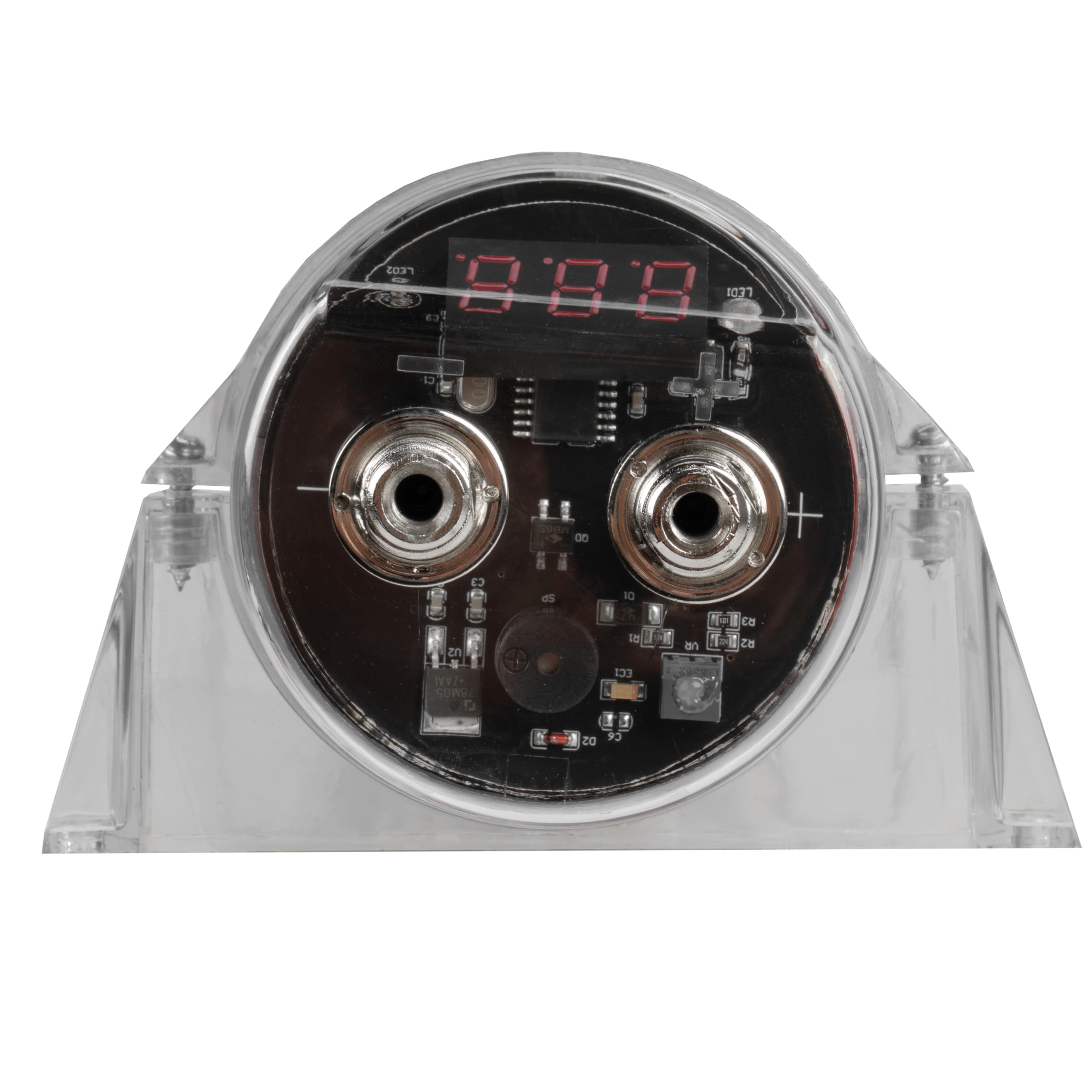 Belva Bb1D 1.0 Farad Car Audio Power Capacitor With Red Digital Voltage Display