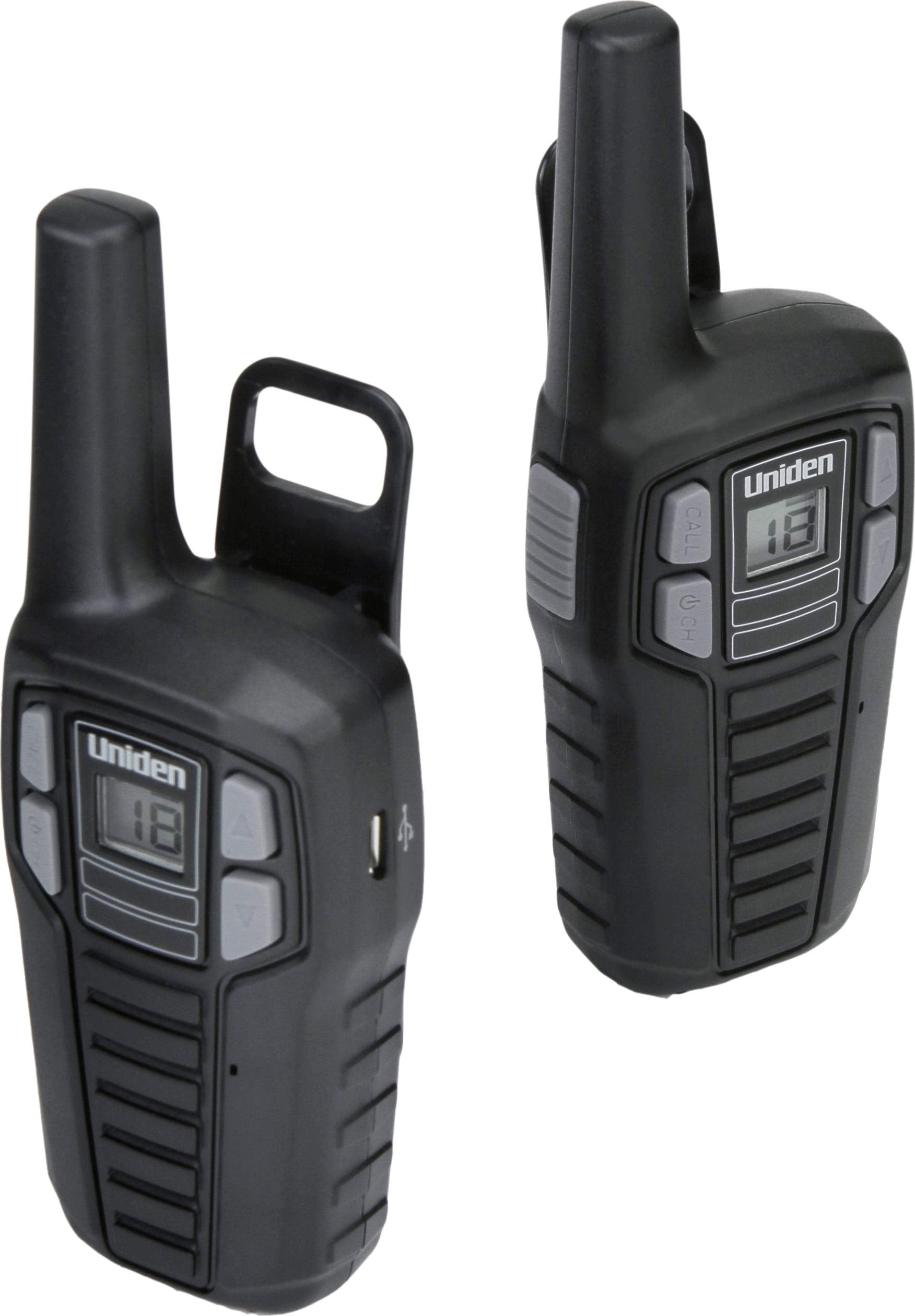 Uniden Sx167 2C Up To 16 Mile Range Two Way Radio Walkie Talkies, Rechargeable Batteries With Convenient Charging Cable, Noaa We