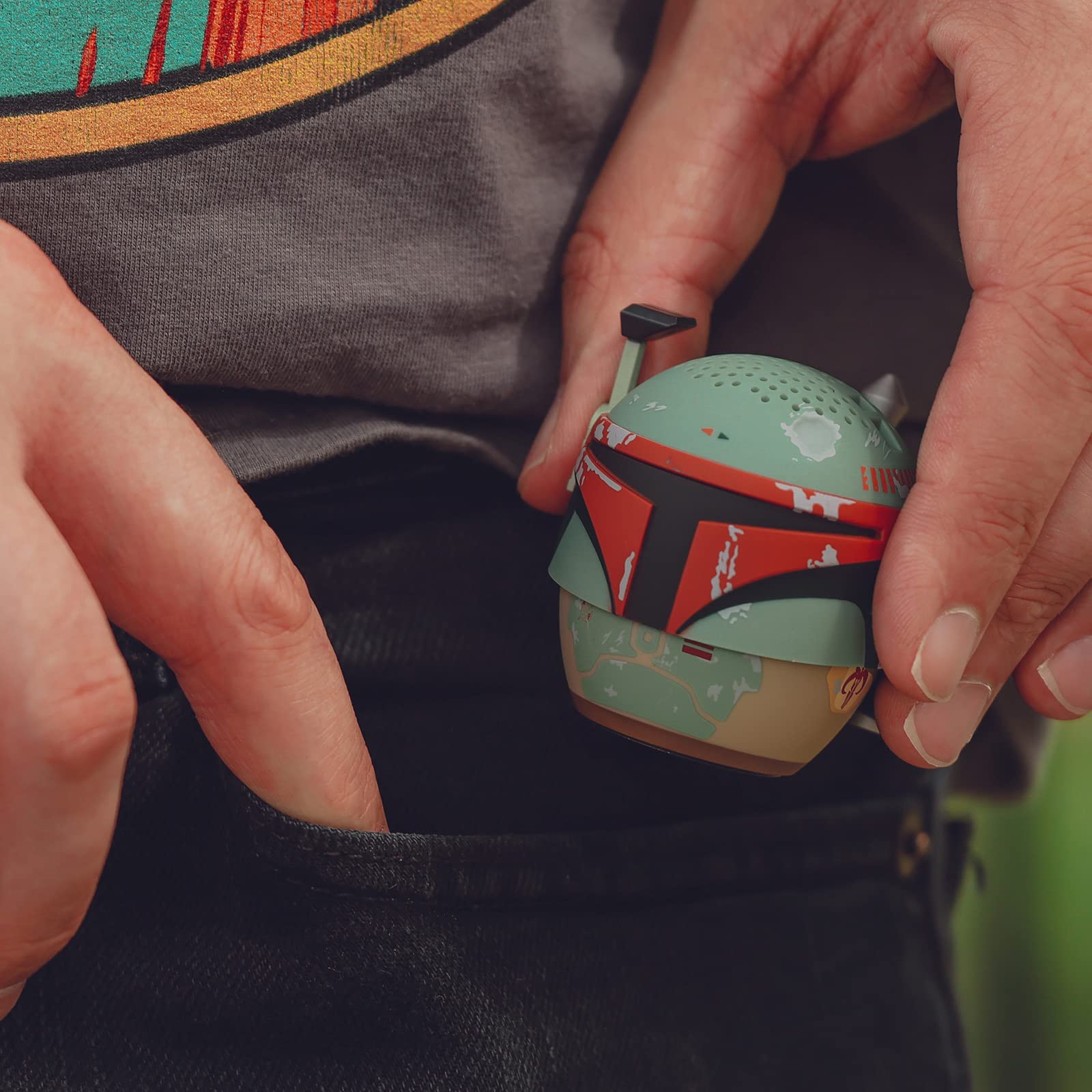 Bitty Boomers Star Wars: Boba Fett   Mini Bluetooth Speaker