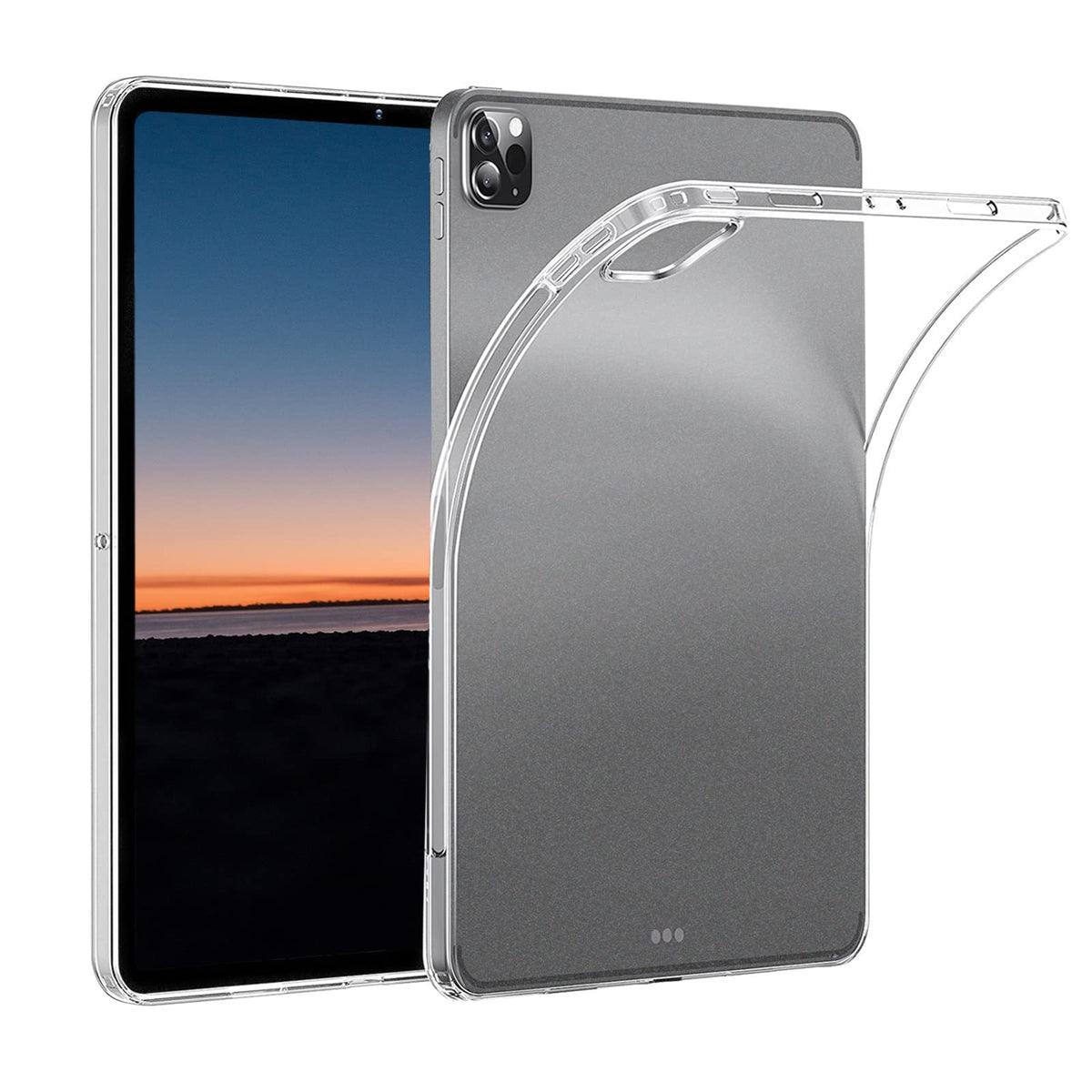 Oribox Clear Case For Ipad Pro 11 Inch (4Th/3Th/2Rd) Case,Tpu Back Cover For Ipad Case 11 Inch,Ipad Case For Man Women,Clear