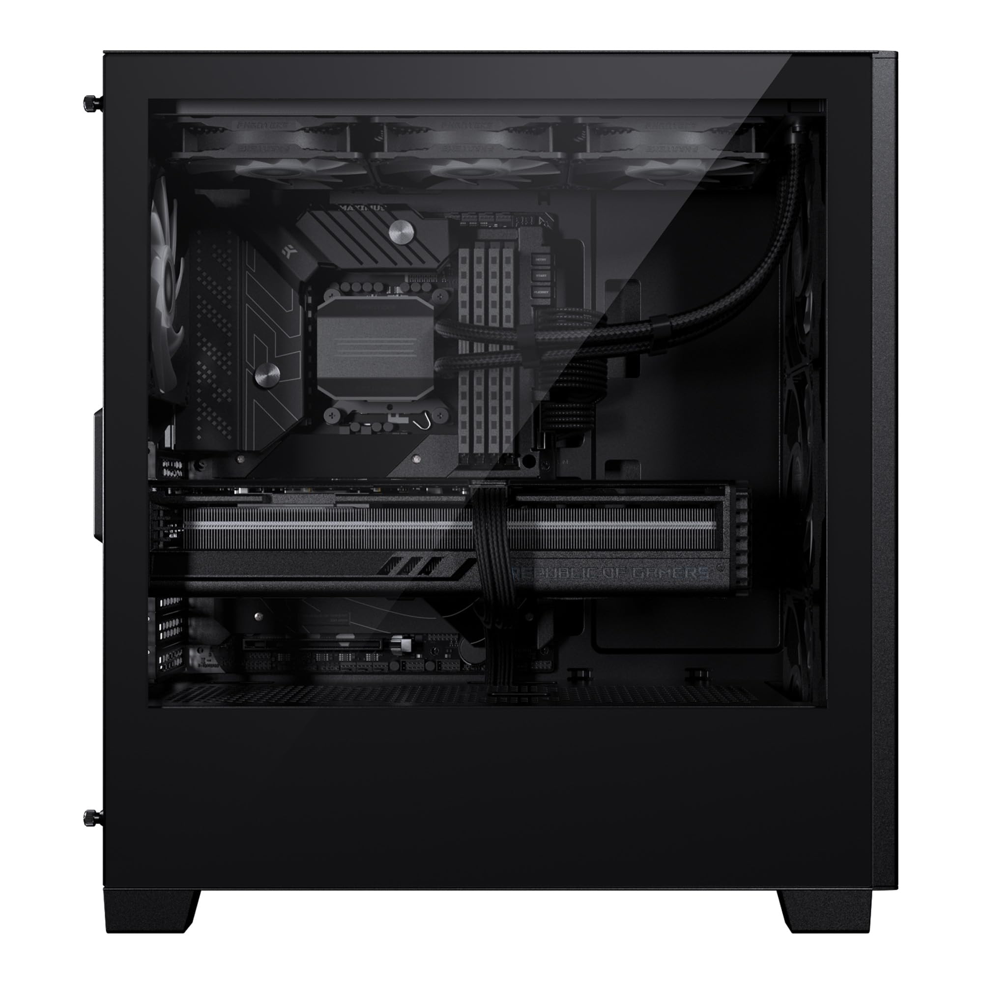 Phanteks Xt Pro, Mid-Tower Gaming Chassis, High Airflow Performance Mesh, Tempered Glass Window, 10X 120Mm Fan Positions, Black