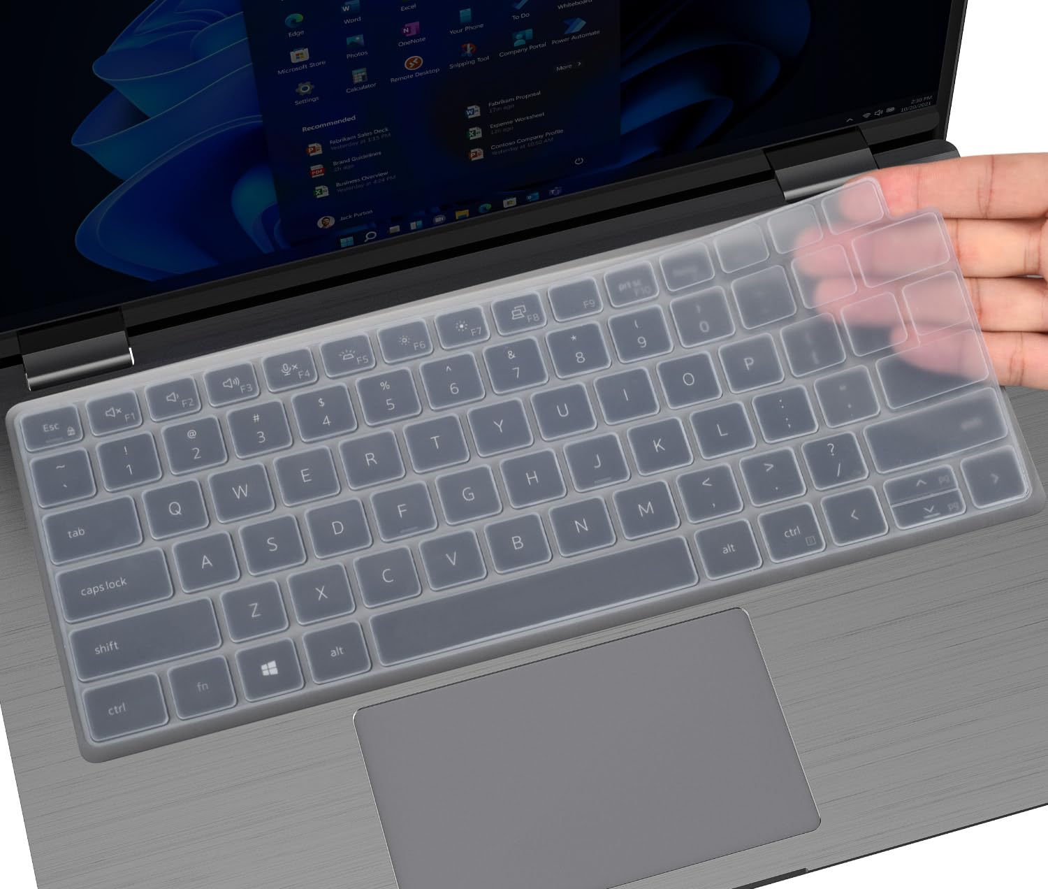 Keyboard Cover For 2024 2022 Dell Latitude 3450 3440 7450 7440 7430 7420 7410 14'', Latitude 5450 5440 5420 5430 5431 14'' /Lati