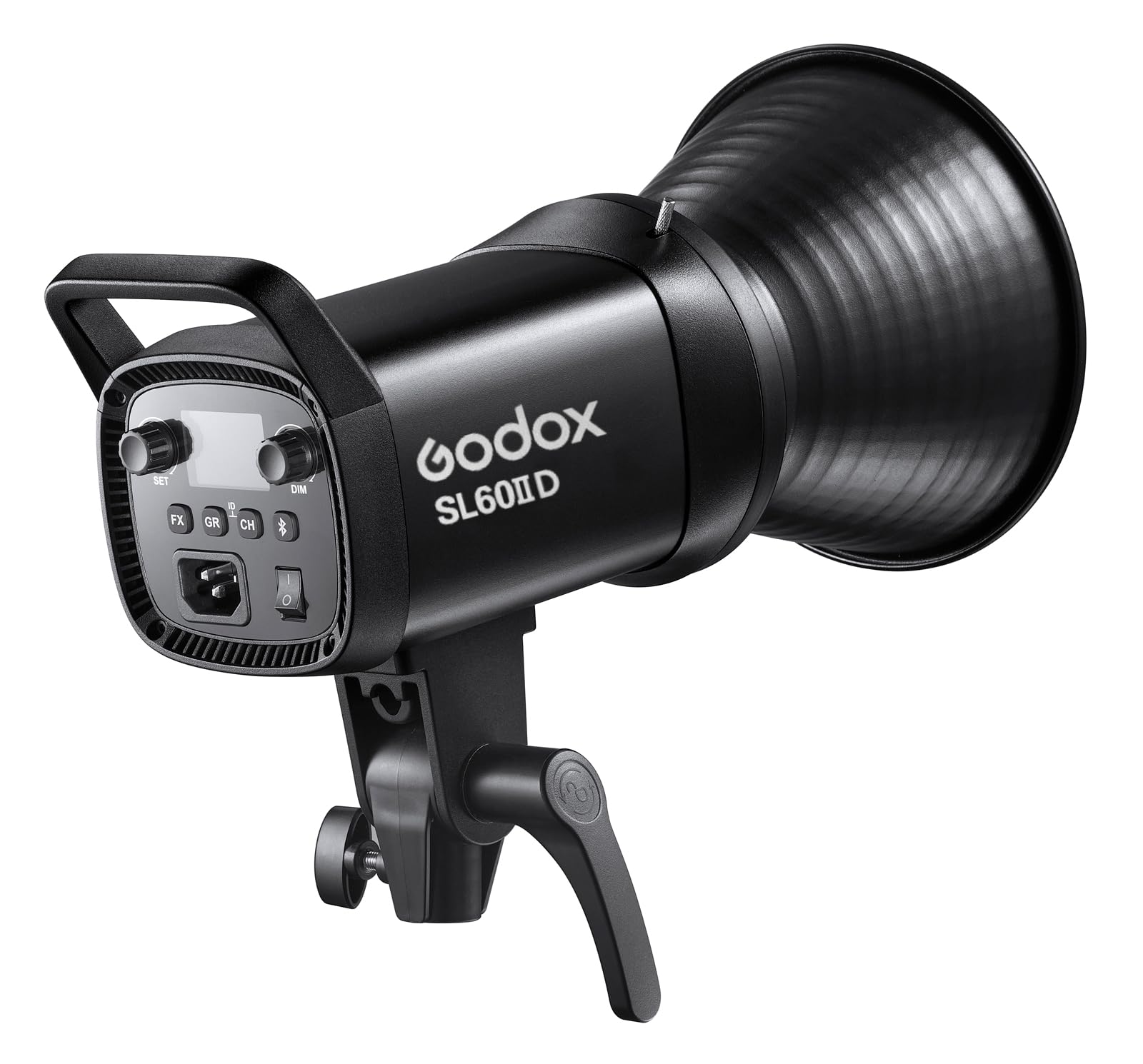 Godox Sl60Iid 70W Led Video Light, 18600Lux@1M 5600K Cob Led Continuous Light, Bluetooth App&2.4G Wireless Remote Control 8 Buil