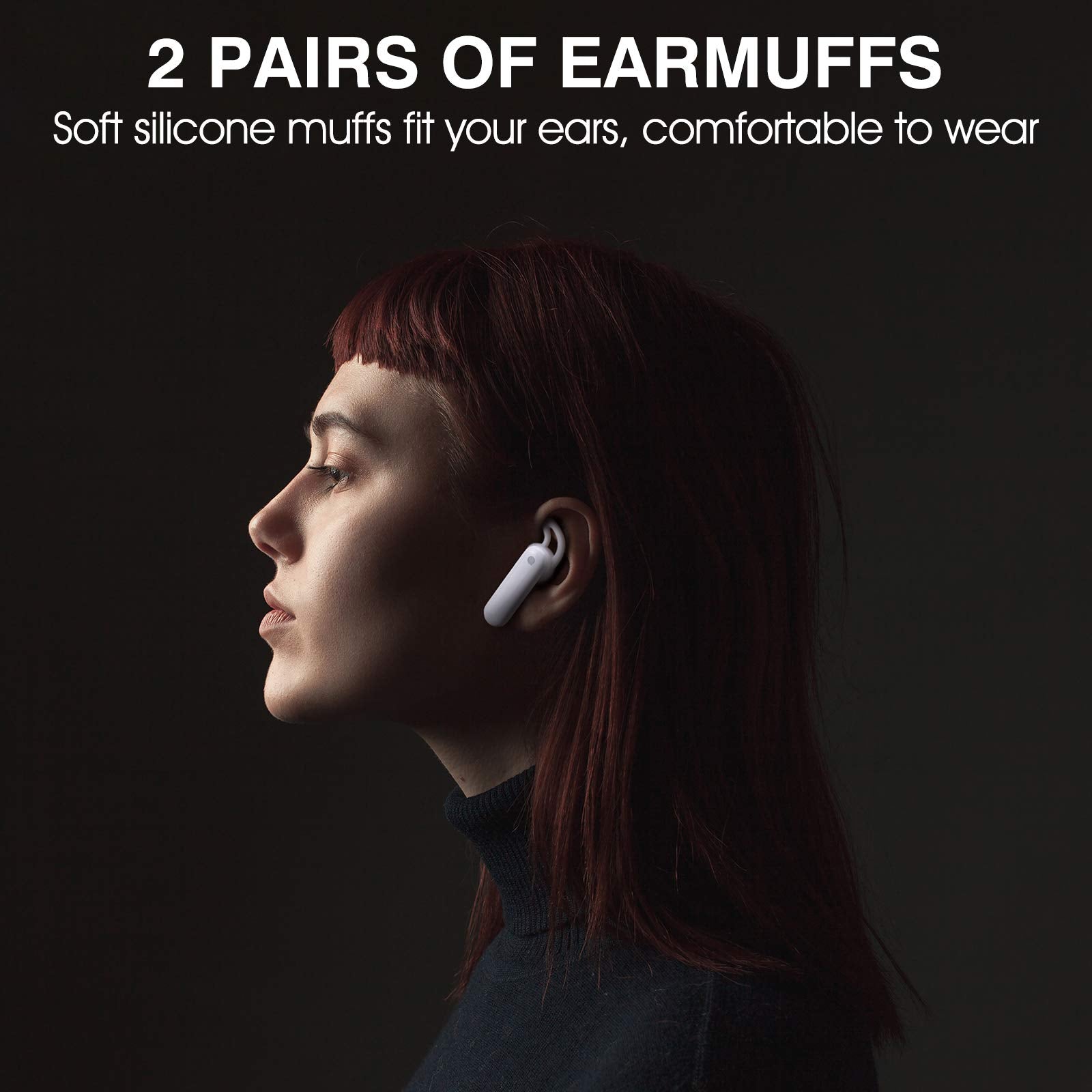 Timekettle Accessories For M2 Language Translator Earbuds, Including 1 Pair Of Earhooks, 2 Pairs Of Earmuffs, 1 Anti Lost Lanyar