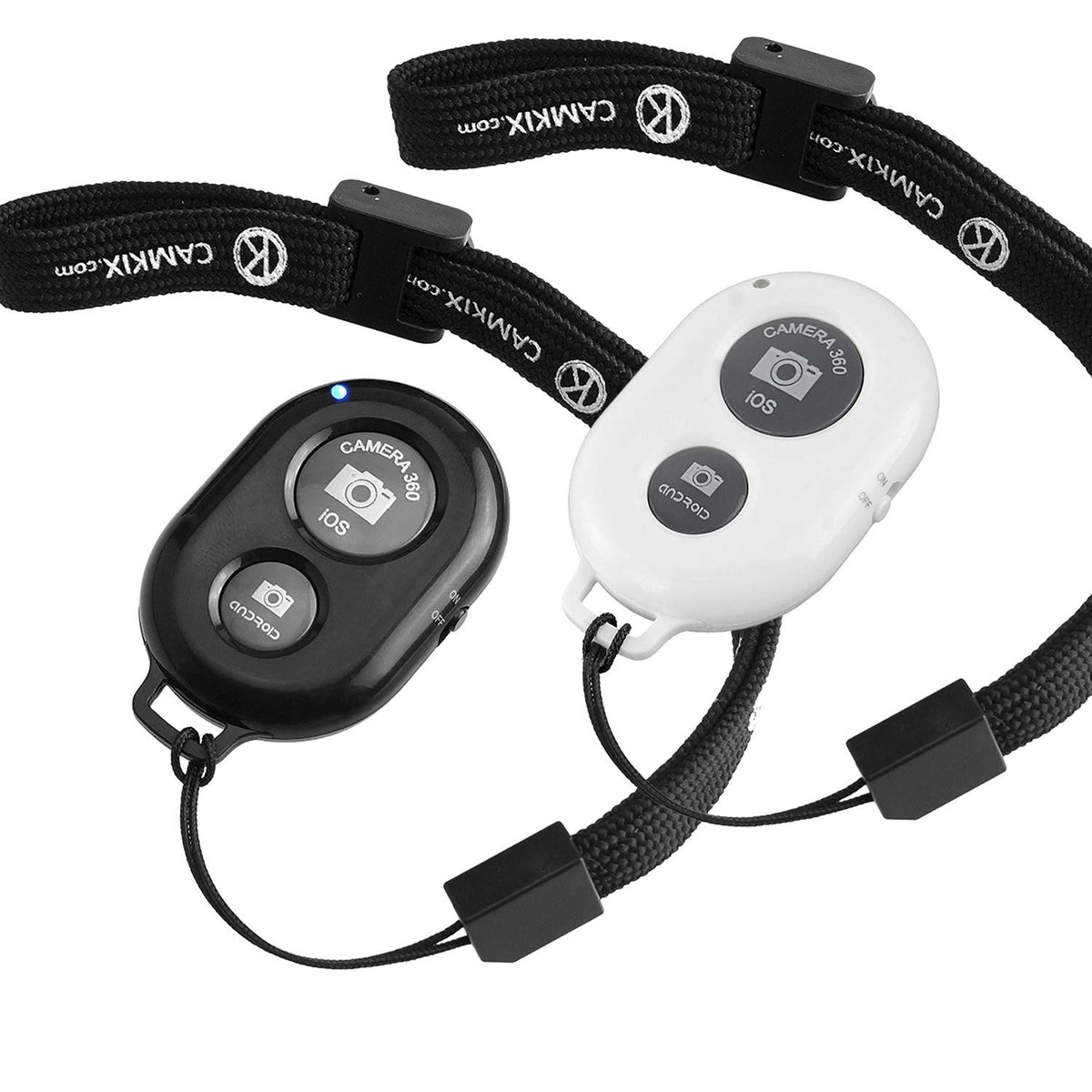2X Camkix Camera Shutter Remote Control With Bluetooth Wireless Technology - Create Amazing Photos And Videos Hands-Free - Works With Most Smartphones And Tablets (Ios And Android)