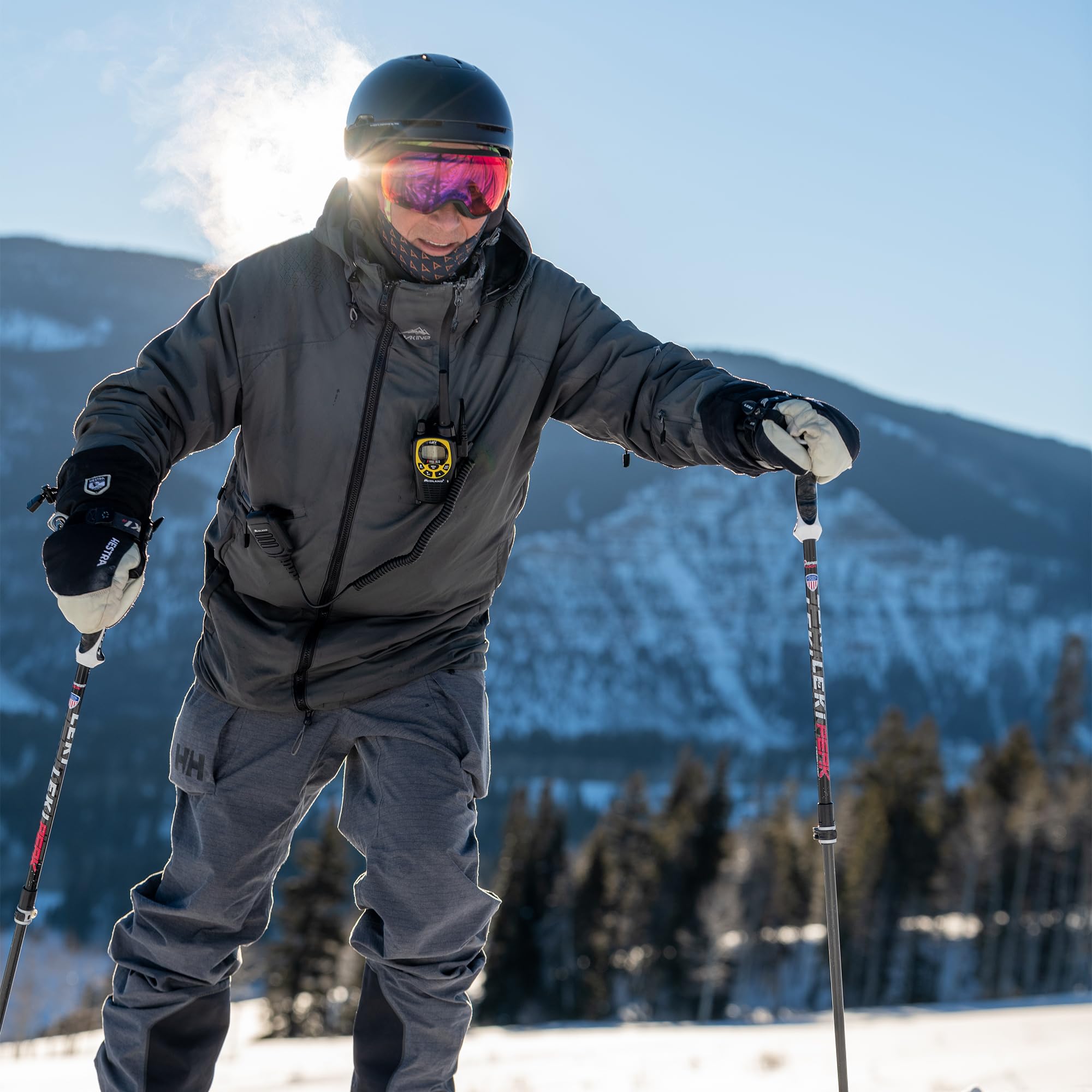 Midland Avph10 Handheld/Wearable Speaker Microphone With Push To Talk For Gmrs Radios (2 Pack)