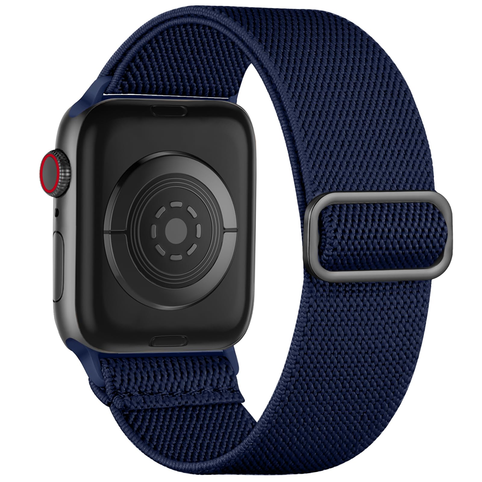 Maledan Stretchy Nylon Solo Loop Band Compatible With Apple Watch Bands 44Mm 45Mm 38Mm 40Mm 41Mm 42Mm 49Mm,Elastic Wristbands Wo