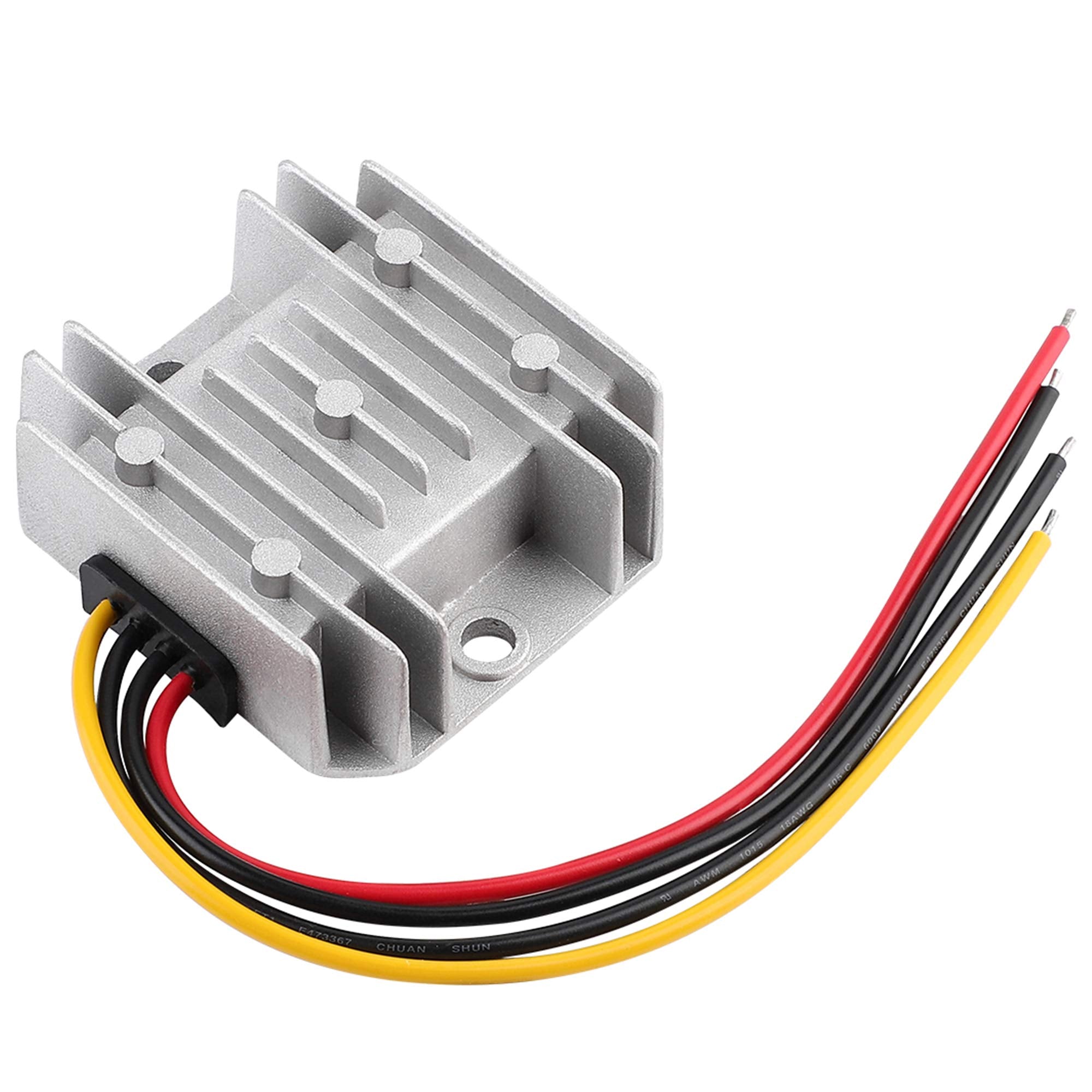 Voltage Reducer DC 8V-40V to 12V 3A 36W Automatic Buck Boost Converter Step Down Up Regulator Waterproof Module Transformer for 