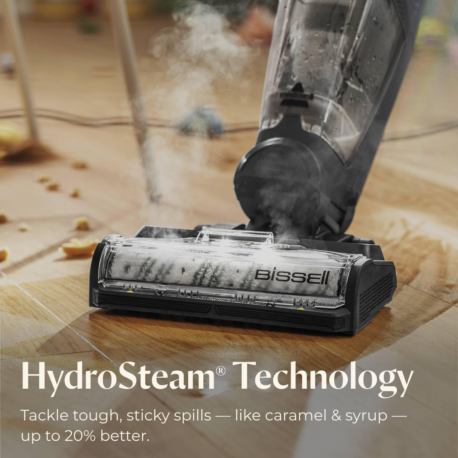 Bissell Crosswave Hydrosteam Deluxe Wet Dry Vac, Multi-Purpose Vacuum, Wash, And Steam, Formula Included, Green, 3515G