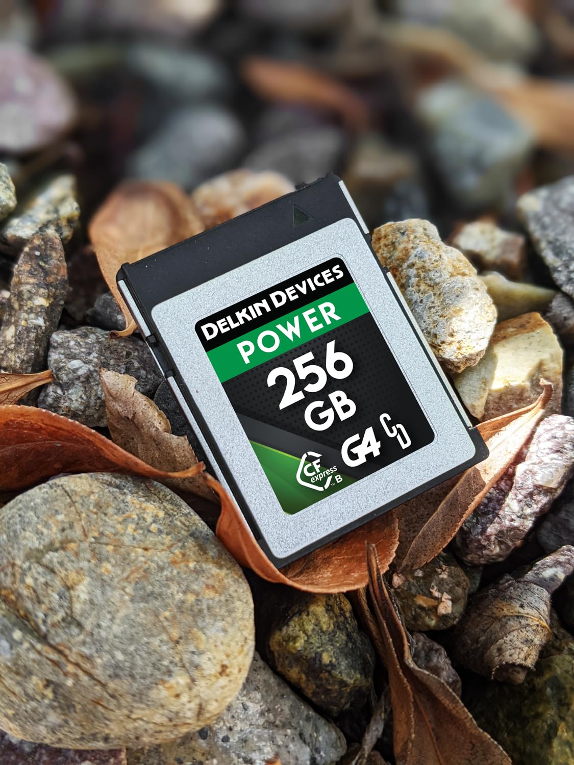 Delkin Devices 256GB CFexpress Type B G4 Memory Card | Up to 1780MB/s Read, 1700MB/s Write | Black