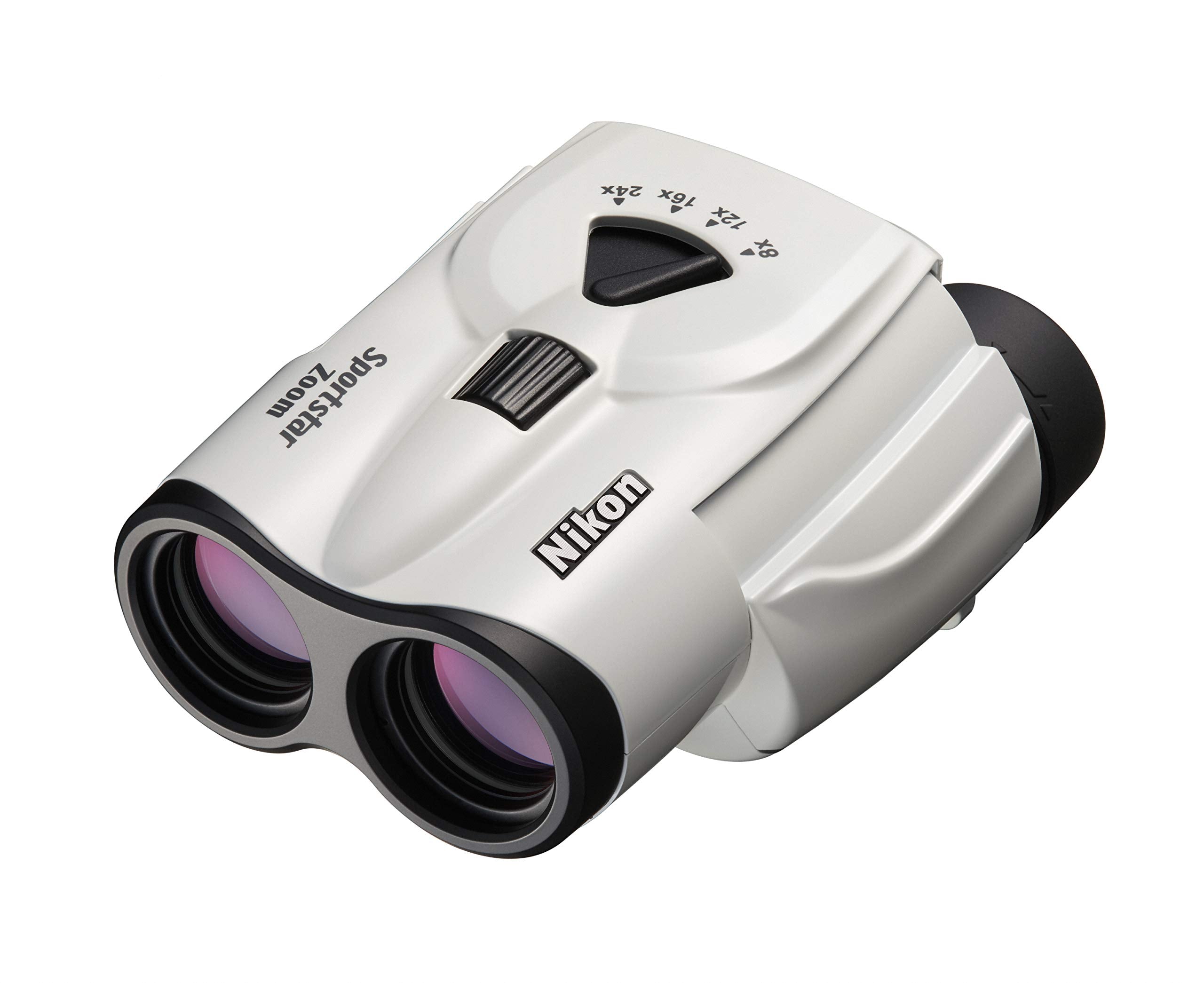 Nikon Binoculars Sportstar Zoom 8-24  25 White, Small