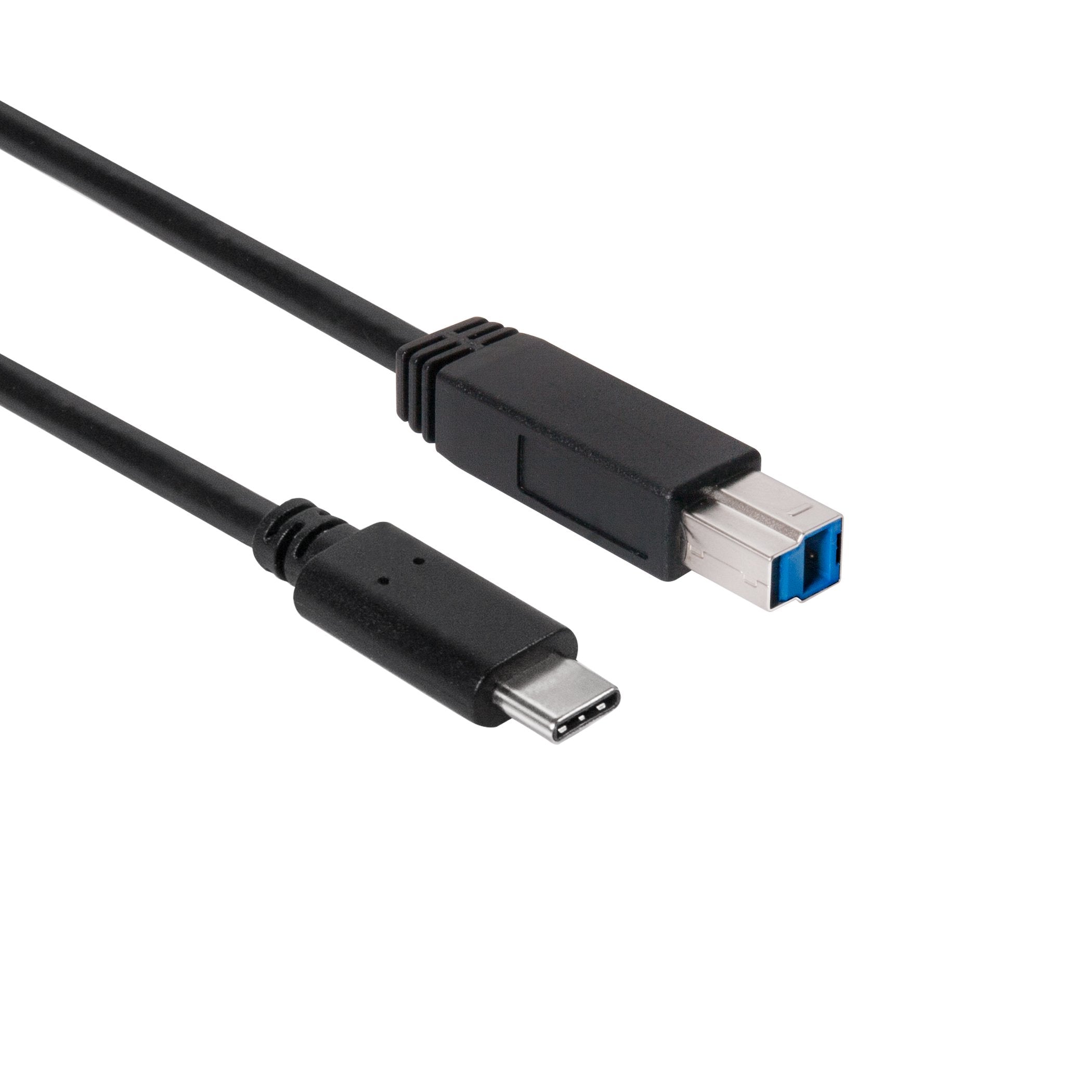 Club3D Cac 1524 Usb 3.1 Gen2 10Gbps Type C To Type B Cable Male, Black