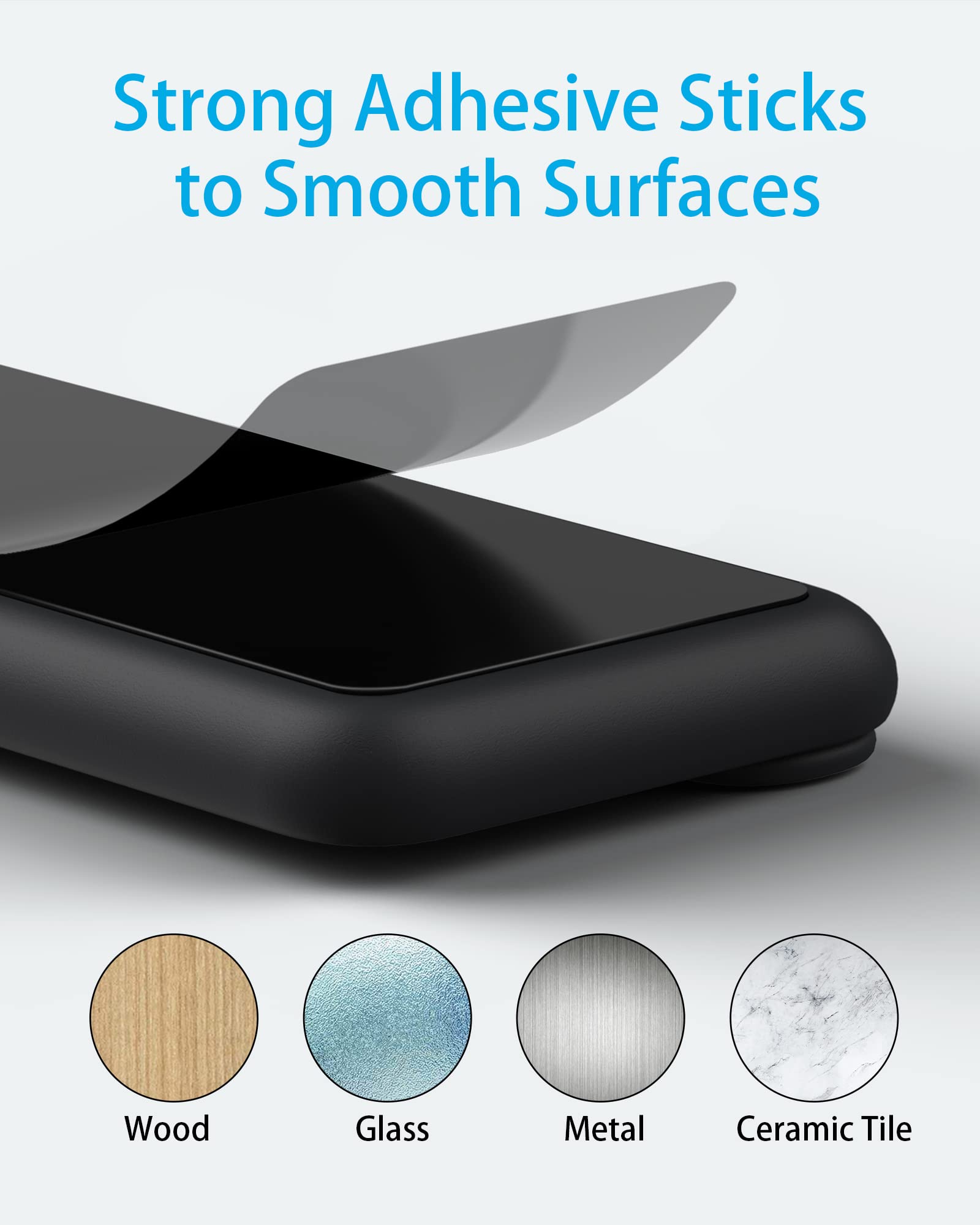 Anker Cable Management, Magnetic Cable Holder, Desktop Multipurpose Cord Keeper, 5 Clips For Lightning, Usb C, Micro Cables, Oth