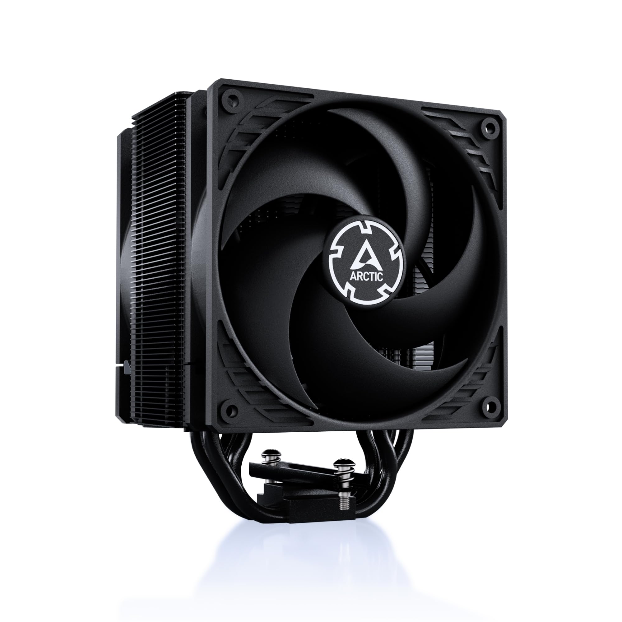 Arctic Freezer 36 (Black)   Single Tower Cpu Cooler With Push Pull, Two Pressure Optimised 120 Mm P Fans, Fluid Dynamic Bearing,
