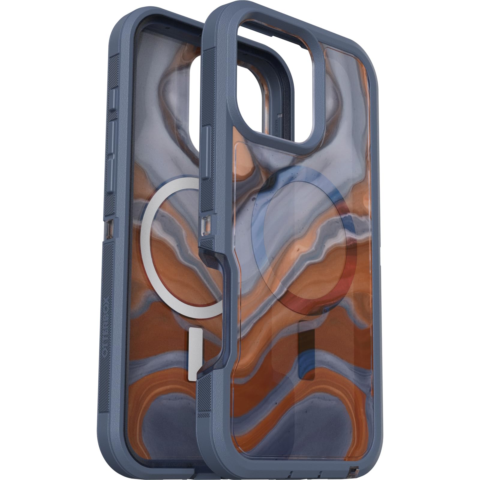 Otterbox Iphone 16 Pro Max Defender Series Xt Clear Case   High Desert Marble