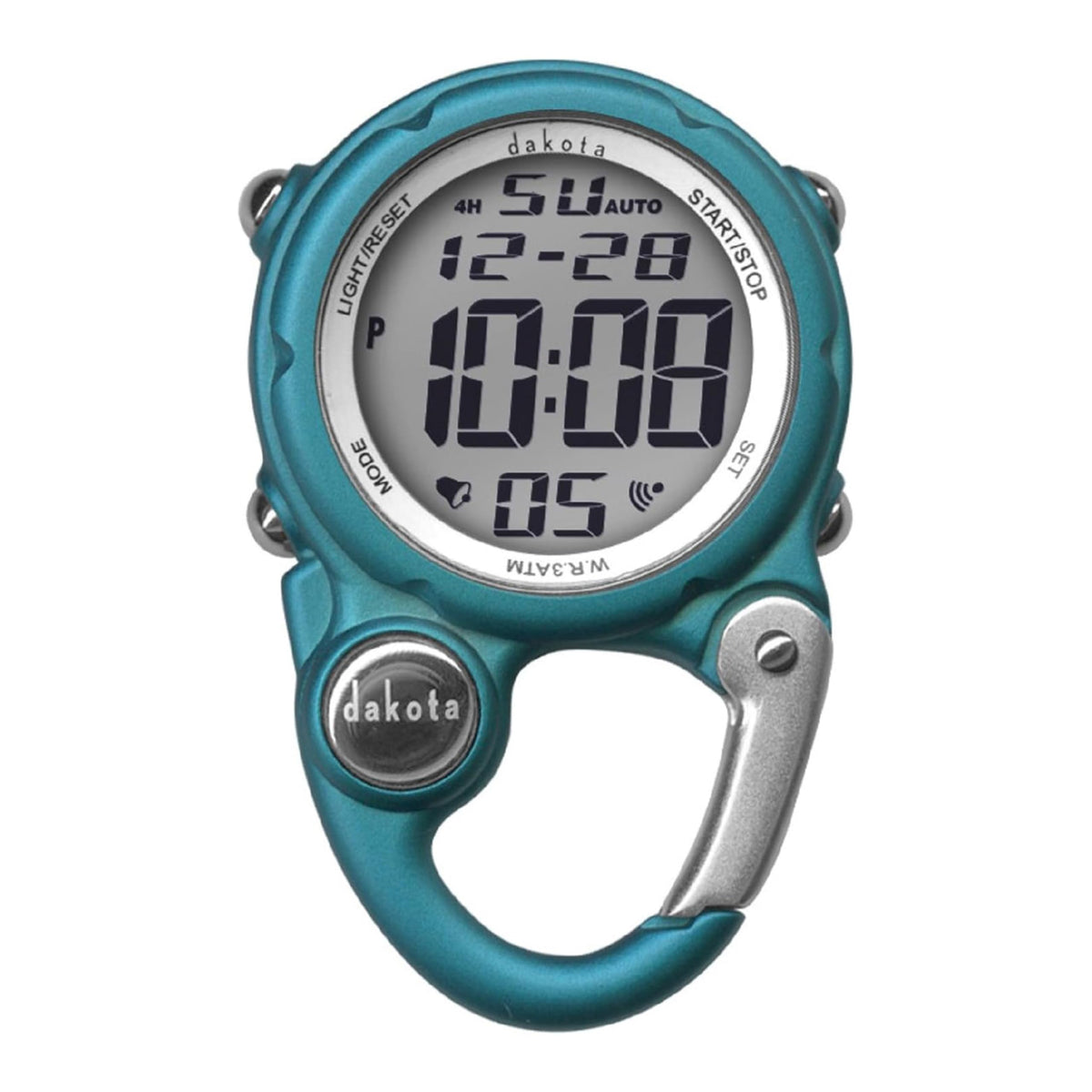 Dakota Light Digital Backpacker, Clip Watch, Alarm, Stopwatch, Timer And Dual Time Watch, Outdoor Gifts For Men And Women, Use F
