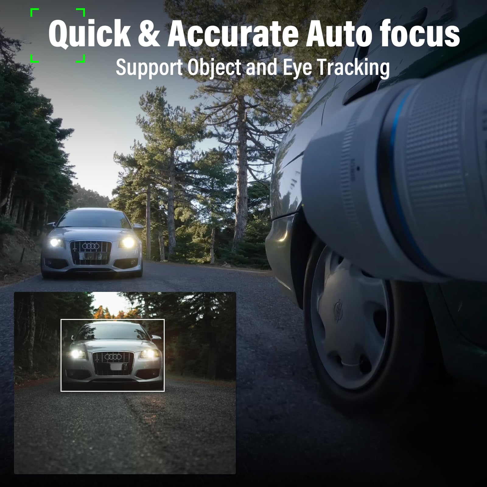 Sirui Sniper 16Mm, 75Mm Autofocus Lens Set, F1.2 Wide Angle Aps C Camera Lens For A5, A6, Fx30, Zv E10 (E Mount, White)