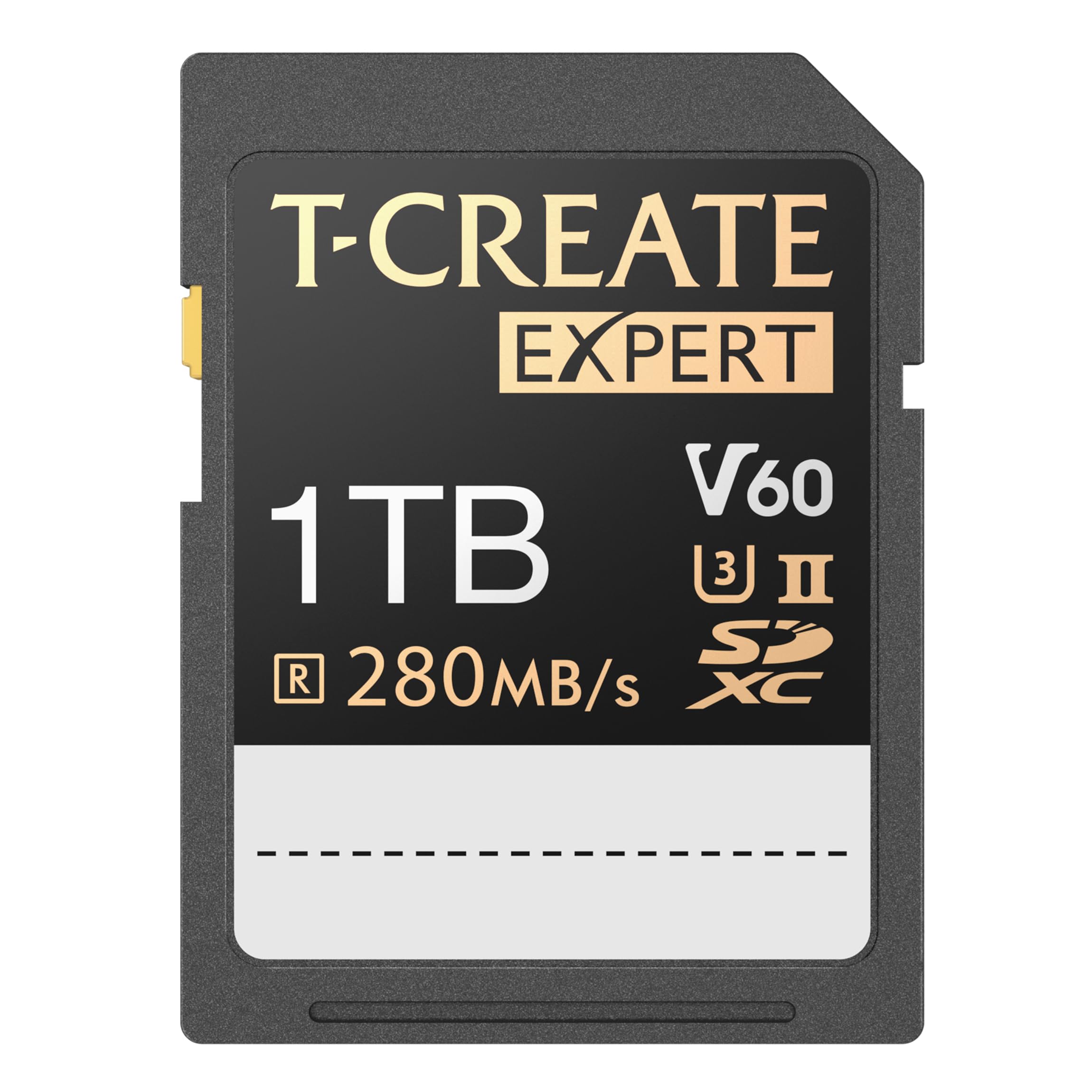 Teamgroup T Create Expert 1Tb Sd Card Uhs Ii Sdxc U3 V60 Read Speed Up To 280Mb/S, 8K 4K Recording Compatible With Canon Sony Nikon Panasonic Olympus Digital Camera Ttcsdy1Tiiv6001