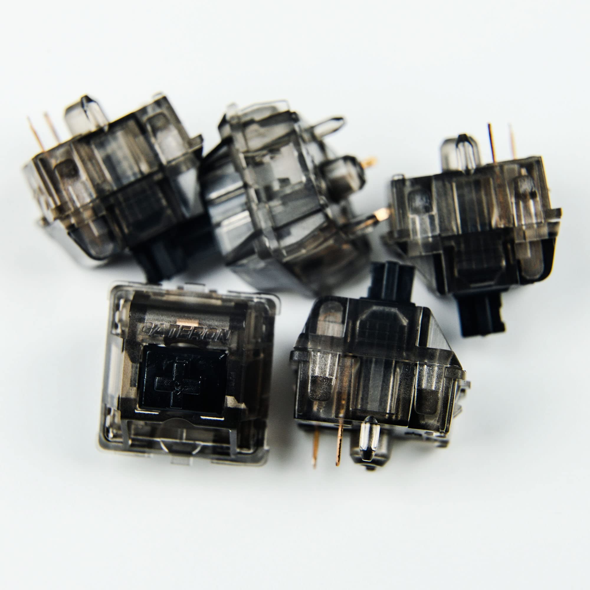 Custom Switch Gateron Ink 5 Pin V2 Switches Transparent Smokey Housing Black Red Blue Silent Black Yellow For Mechanical Keyboar