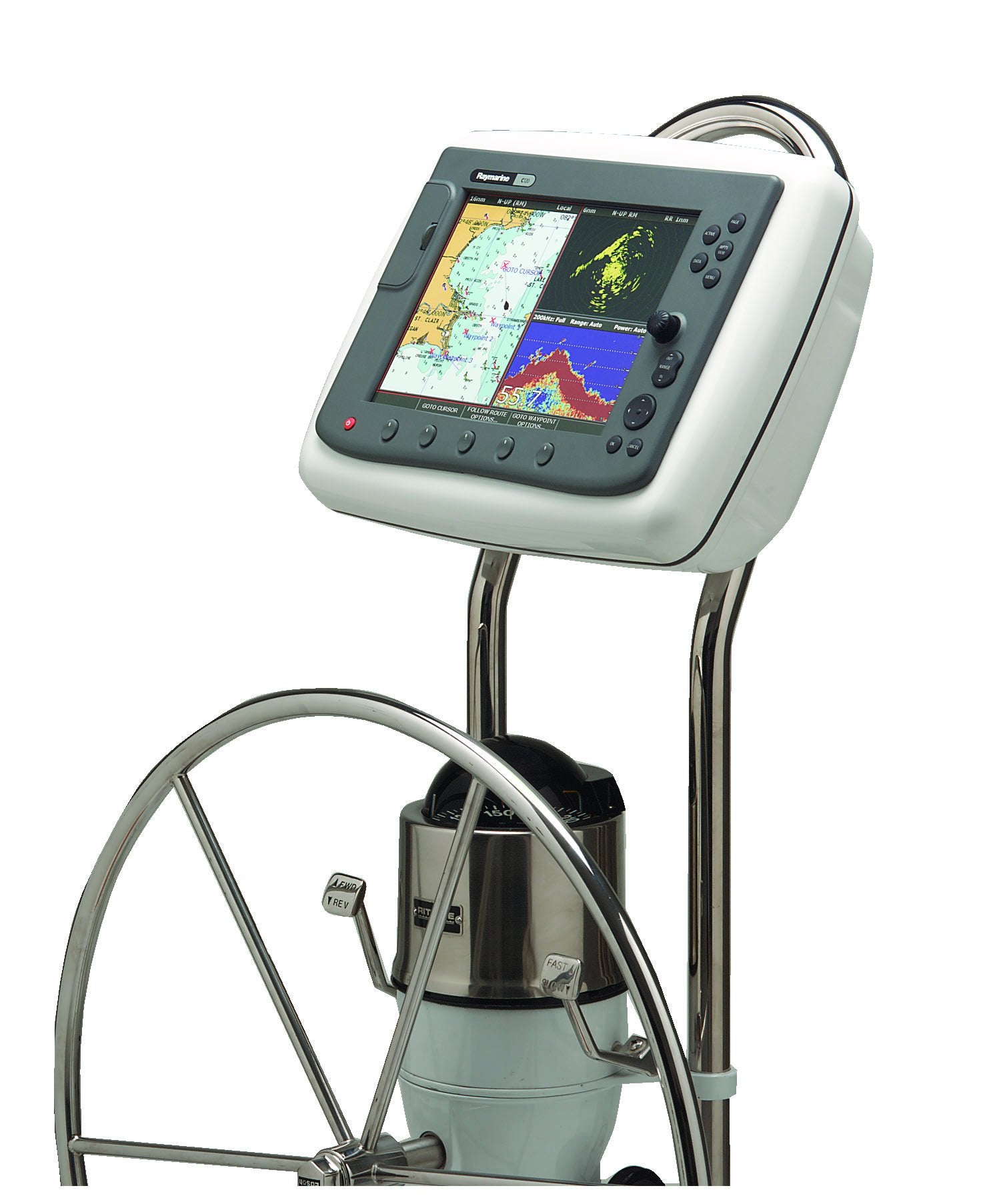 Navpod Gp2061 Sailpod Pre Cut For Raymarine C120/E120 For 12'' Wide Guard