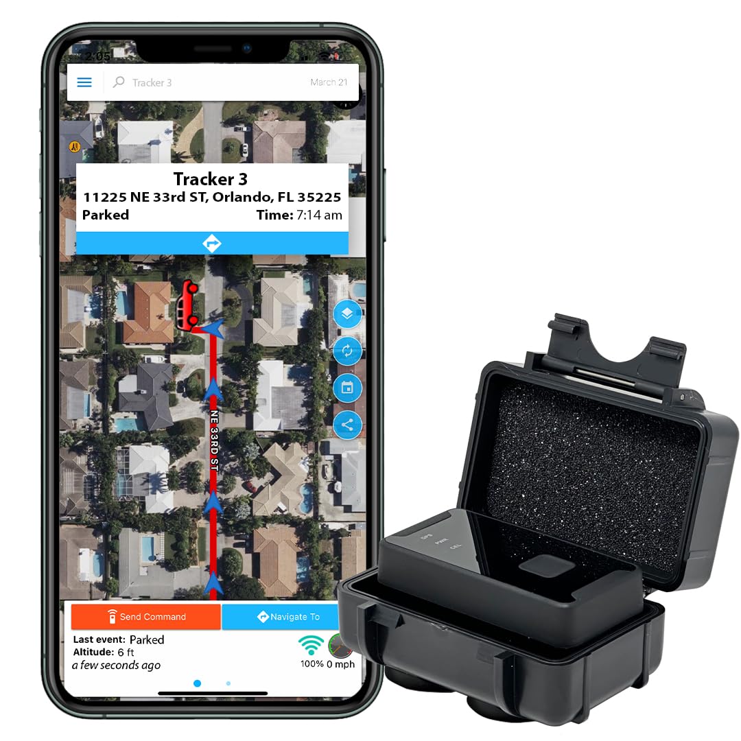 Optimus 2.0 Gps Tracker   Bundle With Twin Waterproof Magnet Case For Vehicles, Assets   4G Lte   Real Time Gps Tracking Device � Instant Alerts