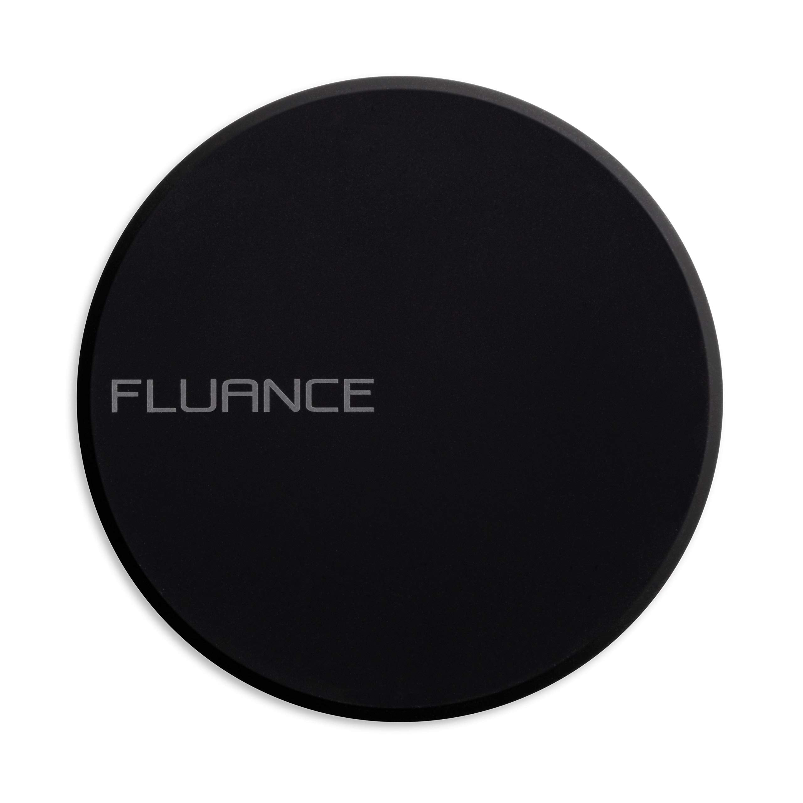 Fluance Hifi Vinyl Record Weight Stabilizer High Mass 760 Gram Steel Lp Disc Turntable Accessory With Antiresonance Rubberized C