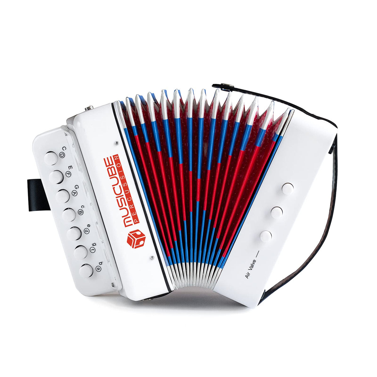 Musicube Kids Accordion Instrument Toys 10 Keys Button Small Accordion For Boys & Girls Educational Musical Instrument Toys Chri