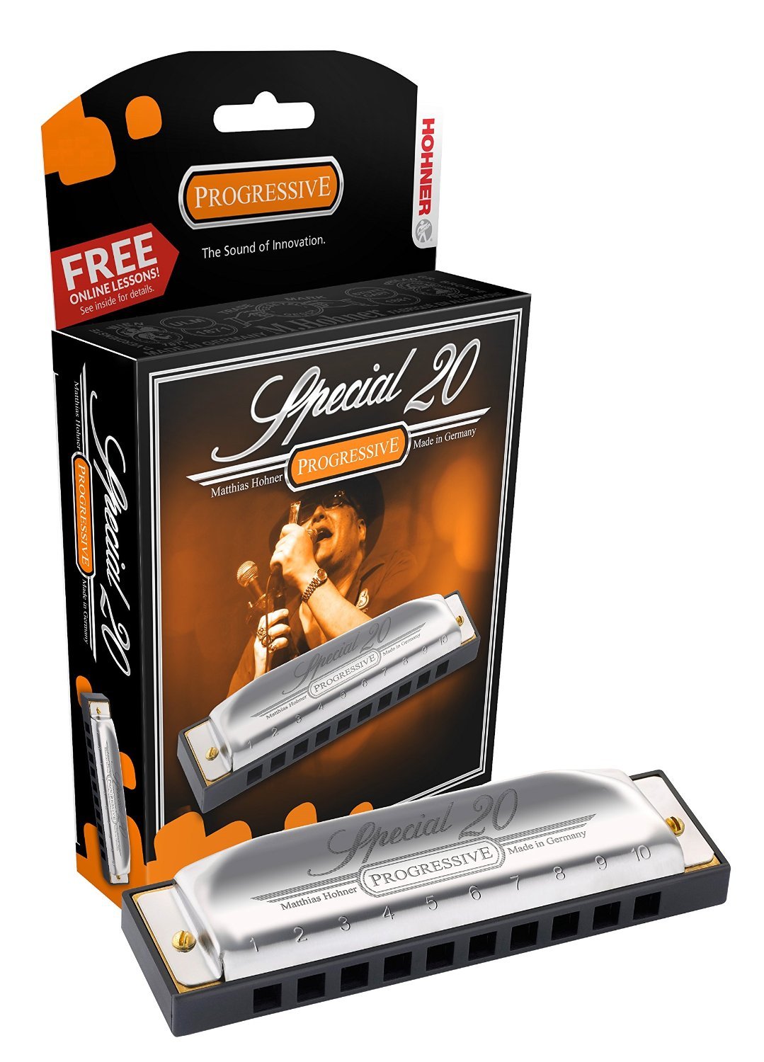 Hohner Special 20 Harmonica, Key Of D