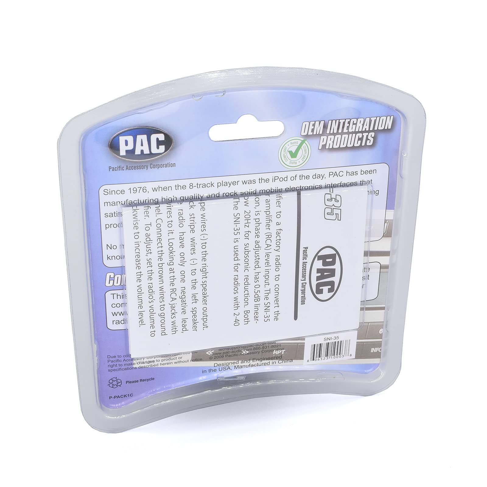 Pac Adjustable Line Output Converter