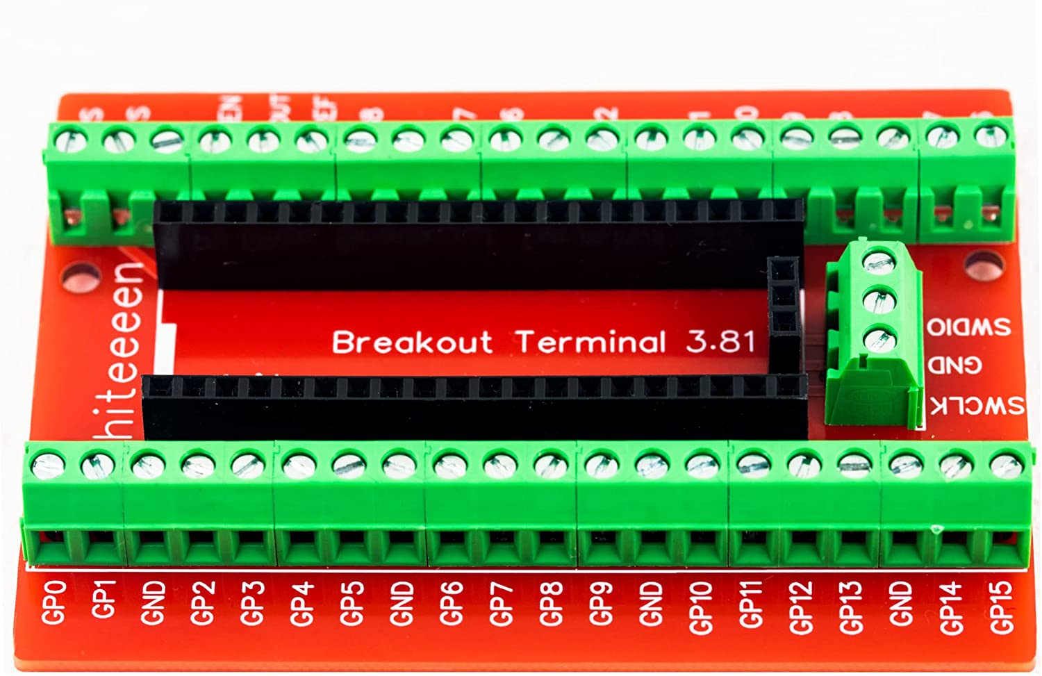 Compatible For Pi Pico Io Breakout Board 3.81Mm Terminal For Raspberry Pi Pico (0.15'' Terminal 1Pcs)