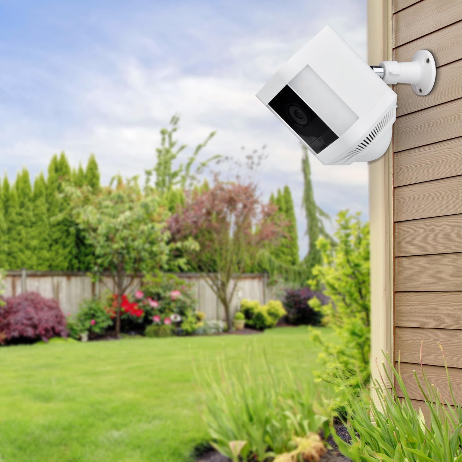 Prestantious Wall Mount Bracket Compatible With Ring Spotlight Cam Plus/Pro, Adjustable Mounting Bracket Camera Holder, Wall Cei